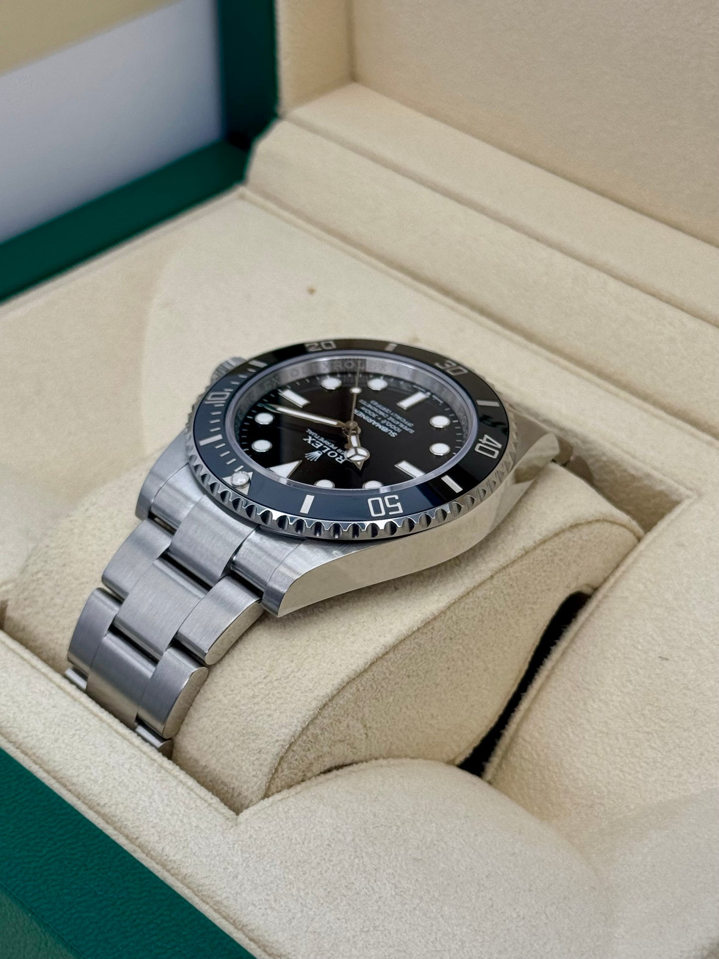 NEW 2025 Rolex Submariner 41mm 124060 Stainless Steel Black Dial