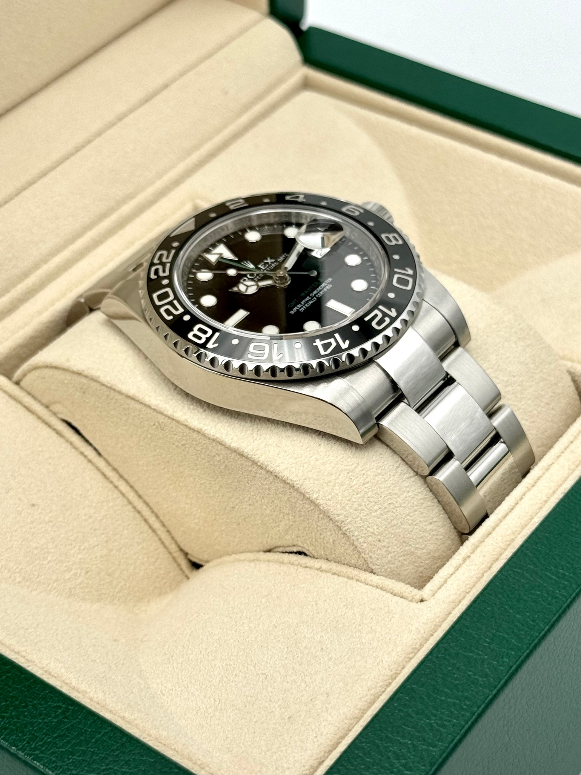 2012 Rolex GMT-Master II 40mm 116710LN Stainless Steel Black Dial - MyWatchLLC