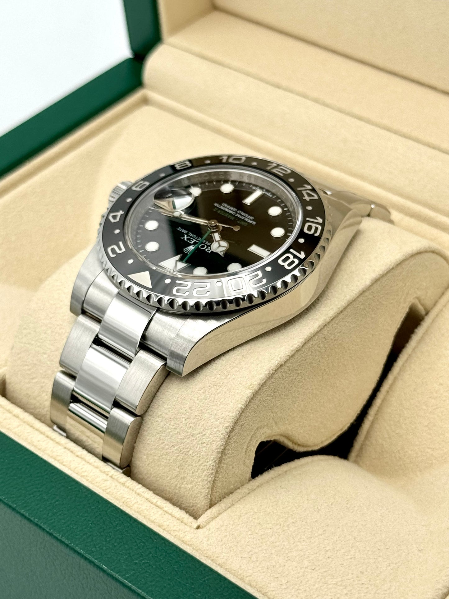 2012 Rolex GMT-Master II 40mm 116710LN Stainless Steel Black Dial - MyWatchLLC