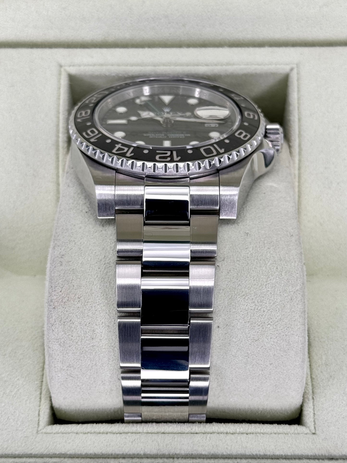 2009 Rolex GMT-Master II 40mm 116710LN Stainless Steel Black Dial - MyWatchLLC