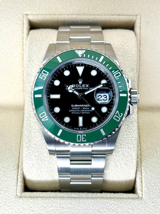 2022 Rolex Submariner Date "Starbucks" 41mm 126610LV Oyster Black Dial - MyWatchLLC