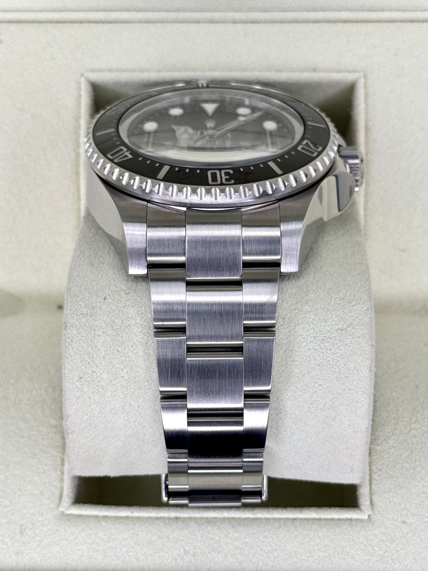 2008 Rolex Sea-Dweller Deepsea 44mm 116660 Stainless Steel Black Dial - MyWatchLLC