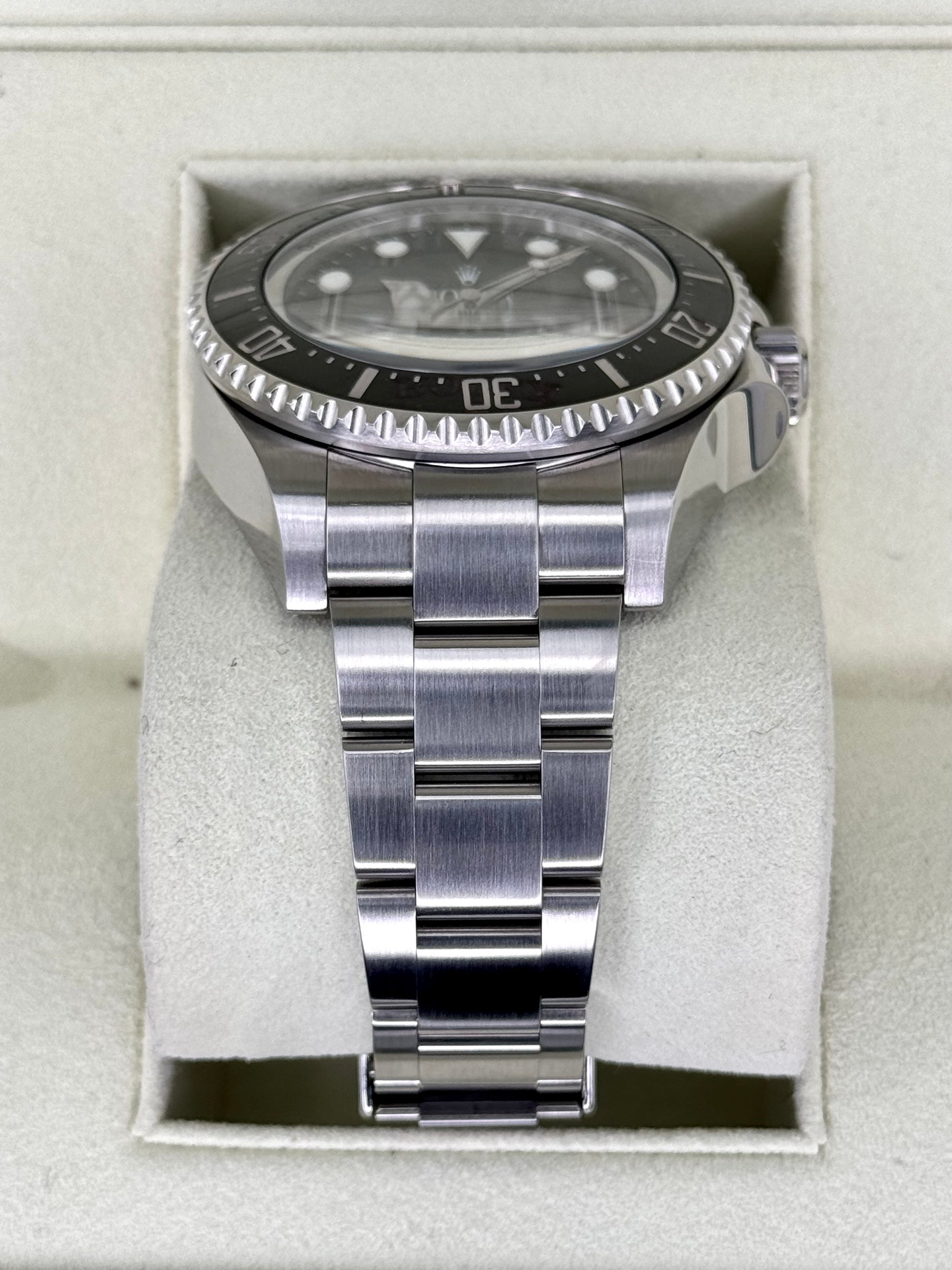 2008 Rolex Sea-Dweller Deepsea 44mm 116660 Stainless Steel Black Dial - MyWatchLLC