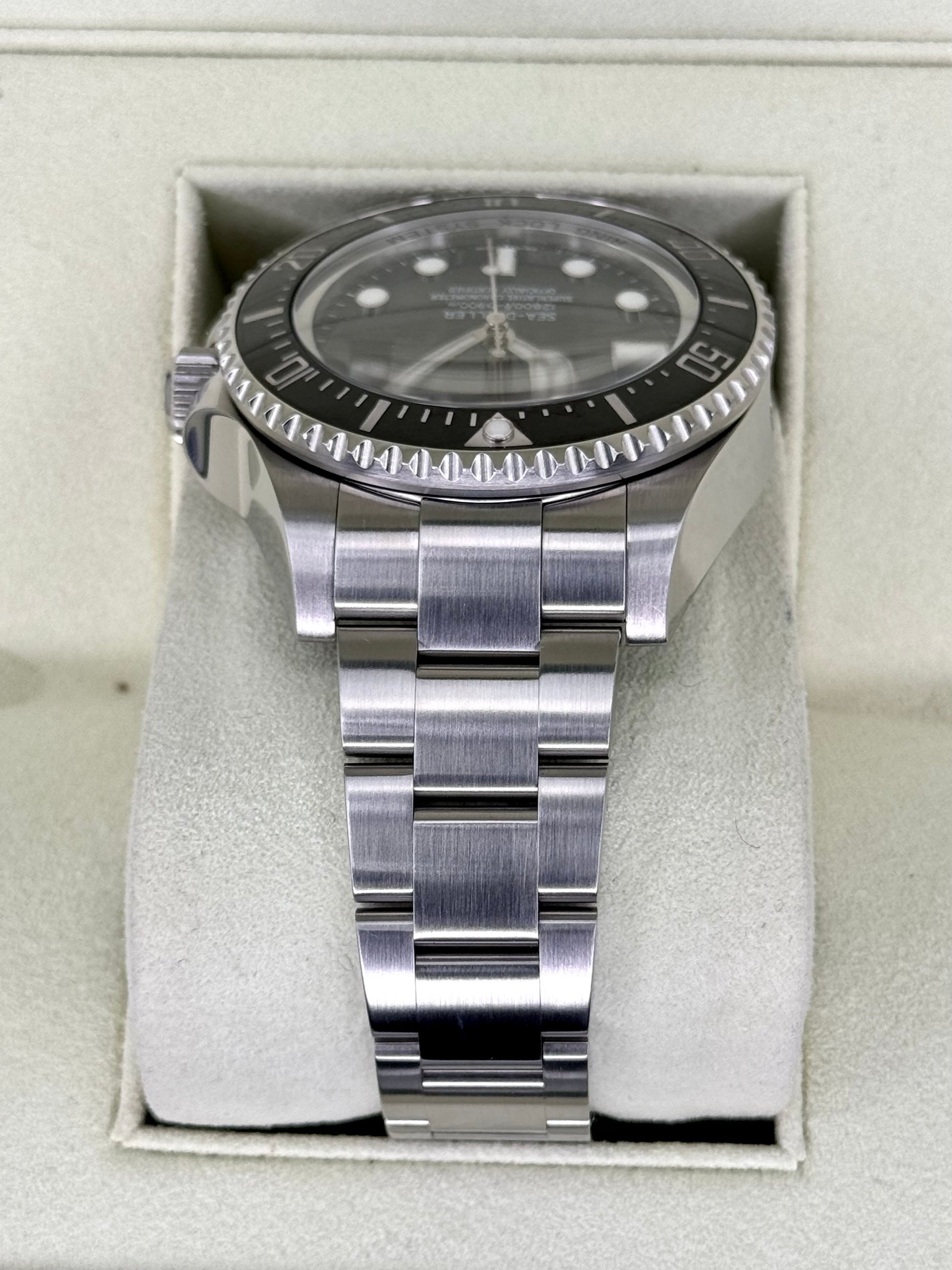 2008 Rolex Sea-Dweller Deepsea 44mm 116660 Stainless Steel Black Dial - MyWatchLLC