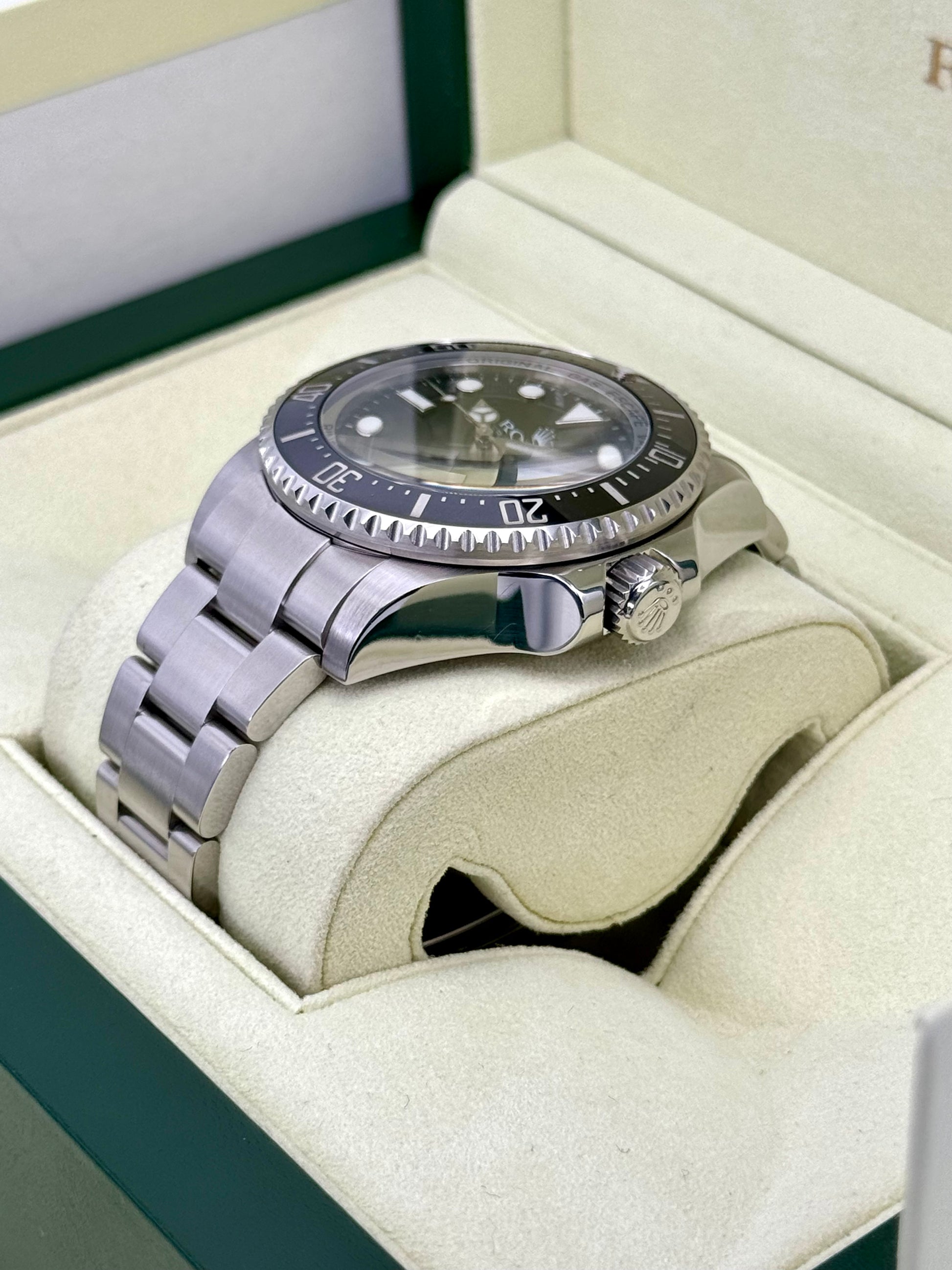 2008 Rolex Sea-Dweller Deepsea 44mm 116660 Stainless Steel Black Dial - MyWatchLLC