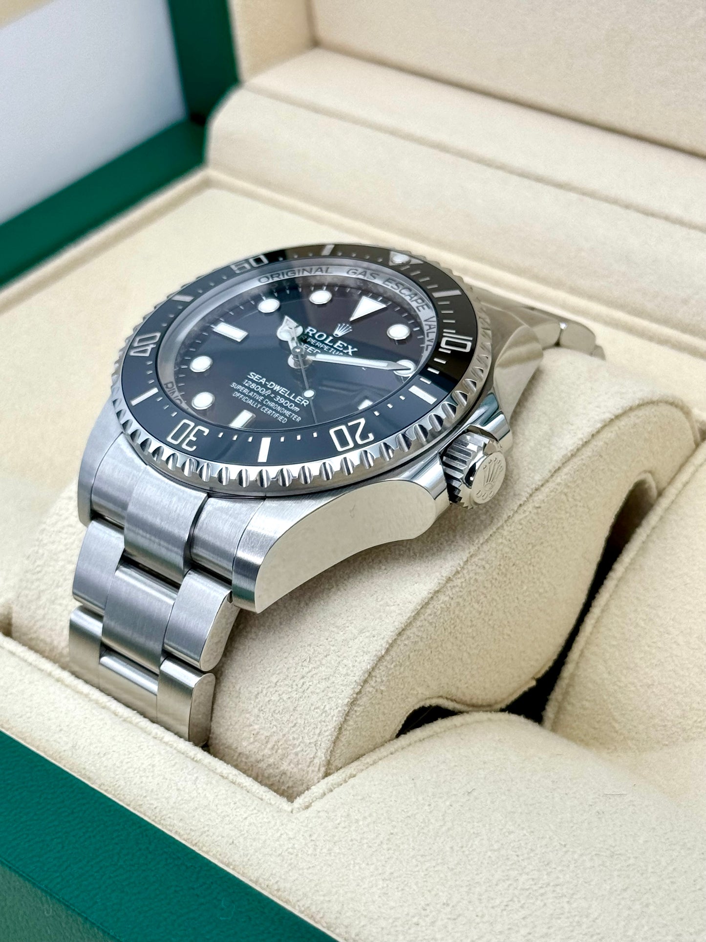 2022 Rolex Deepsea 44mm 126660 Stainless Steel Black Dial