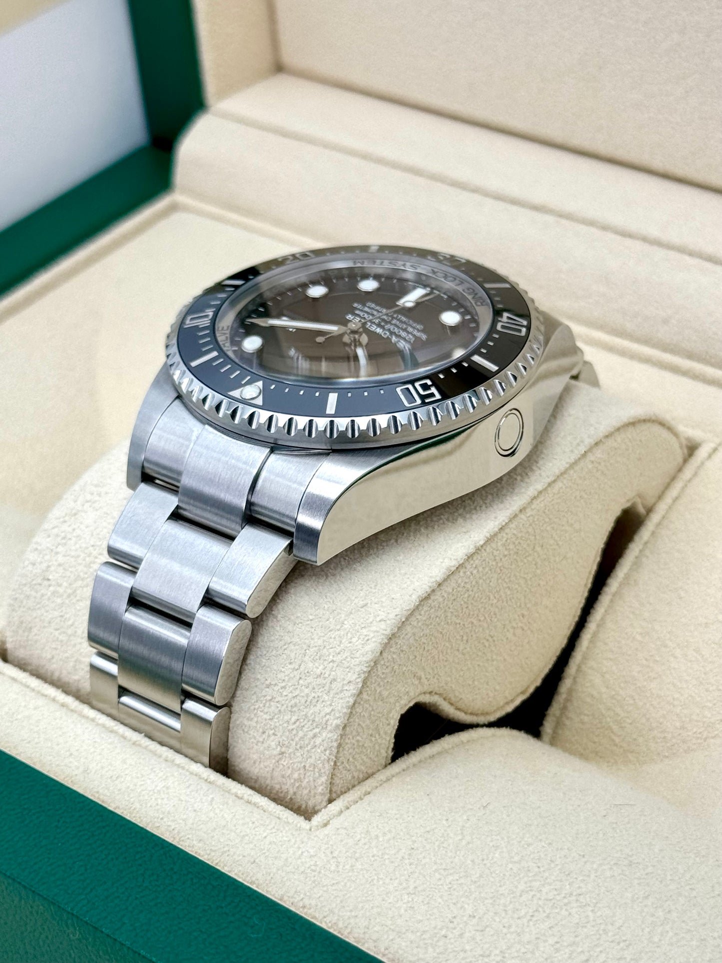 2022 Rolex Deepsea 44mm 126660 Stainless Steel Black Dial