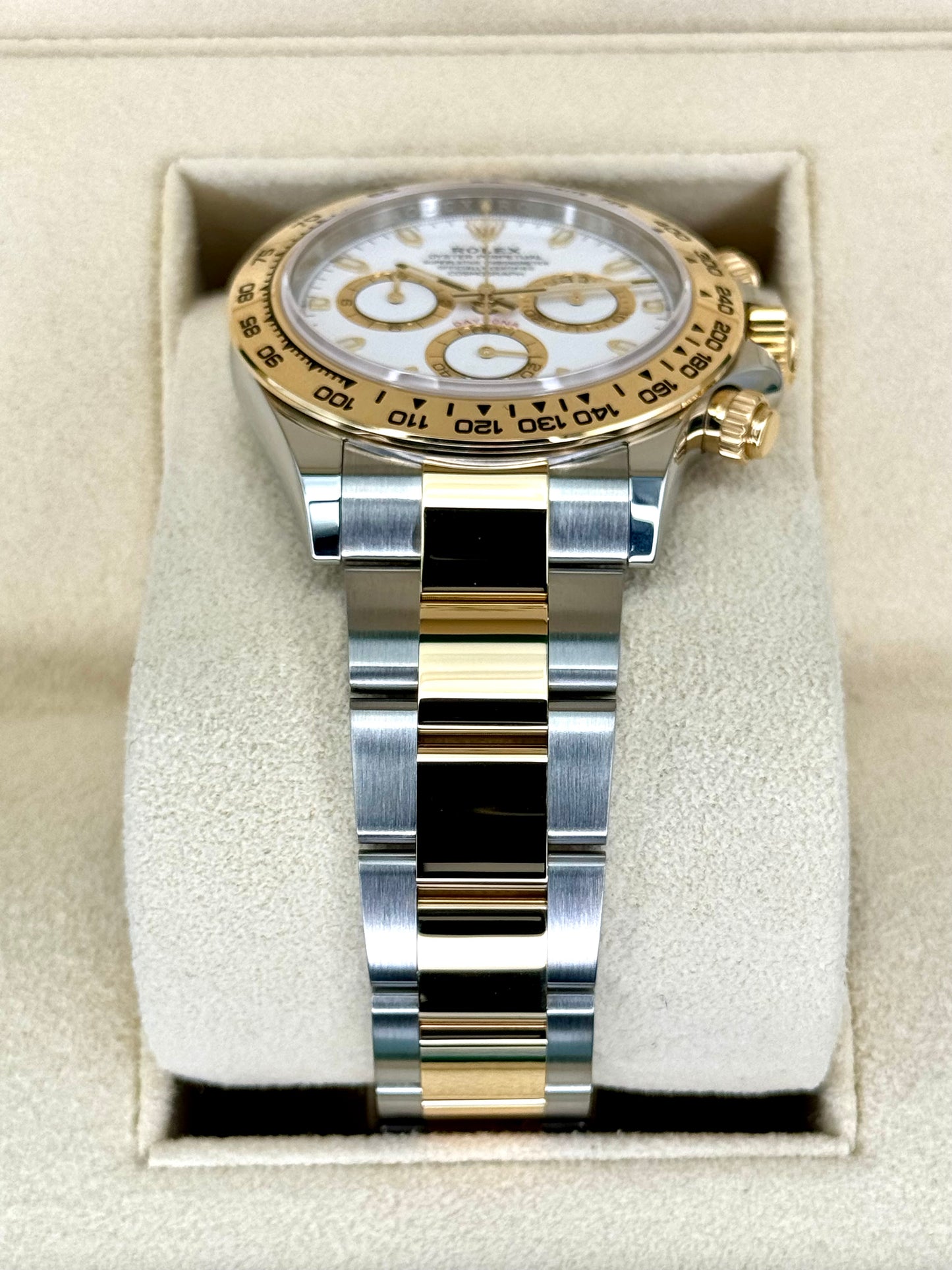 2023 Rolex Daytona 40mm 116503 Two-Tone White Dial - MyWatchLLC