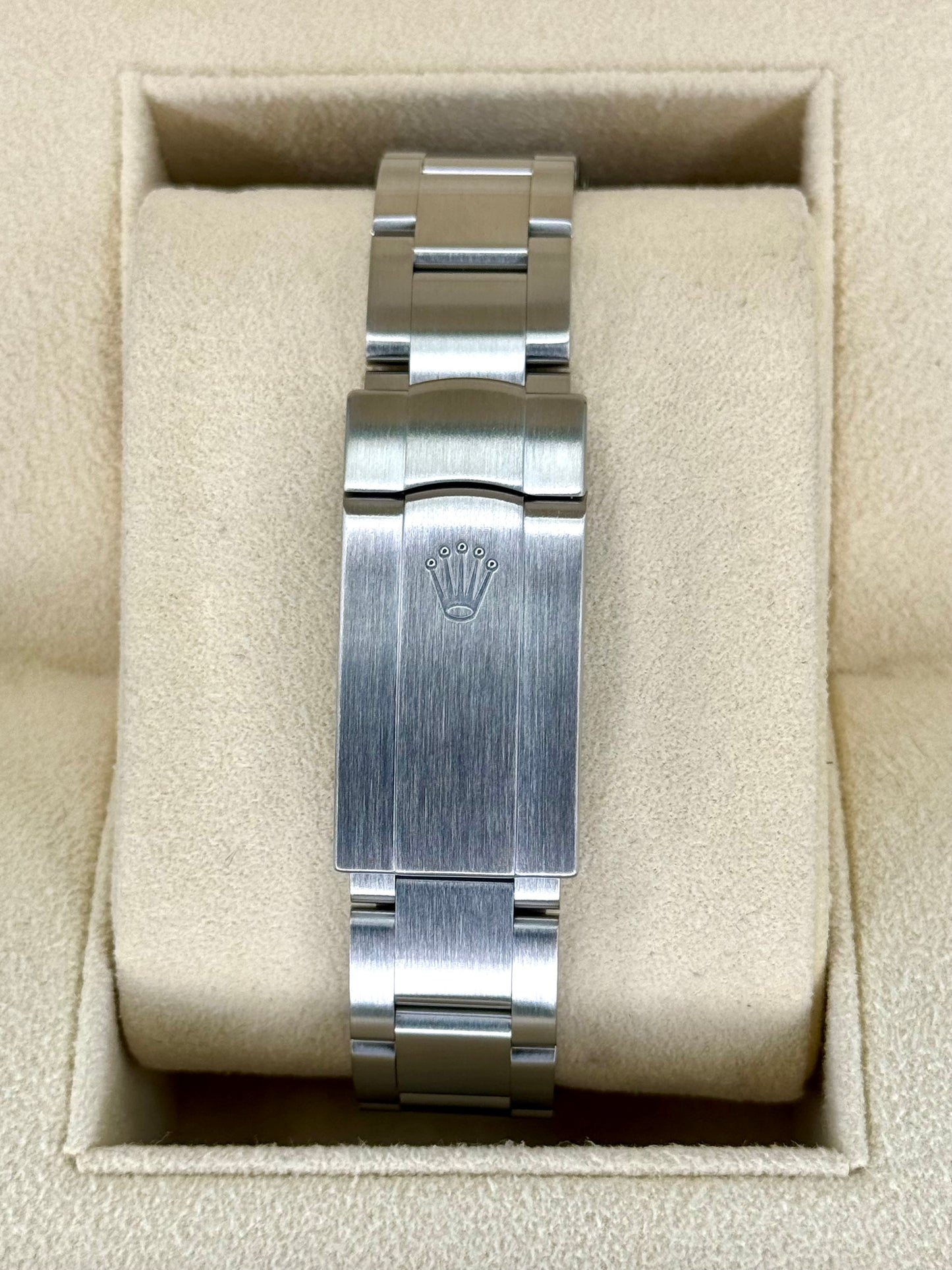 2022 Rolex Oyster Perpetual 34mm Stainless Steel Silver Dial - MyWatchLLC