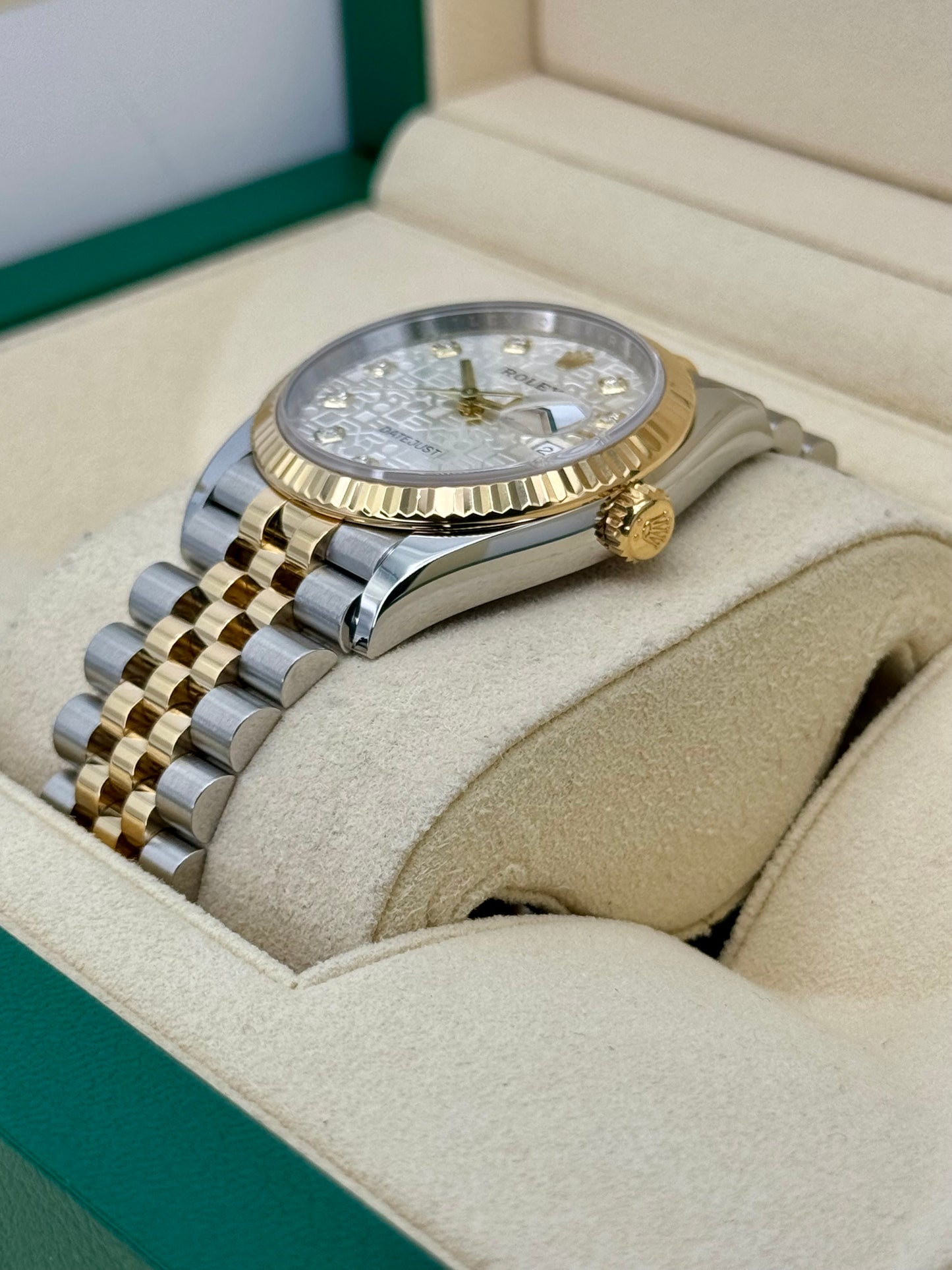 2020 Rolex Datejust 36mm 126233 Two-Tone 10 Diamond Anniversary Dial - MyWatchLLC