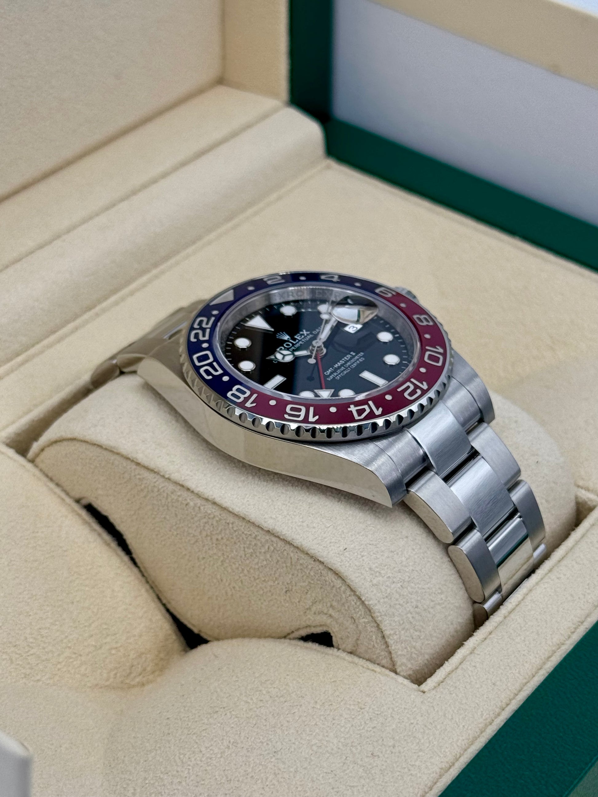 2024 Rolex GMT-Master II "Pepsi" 40mm 126710BLRO Oyster - MyWatchLLC