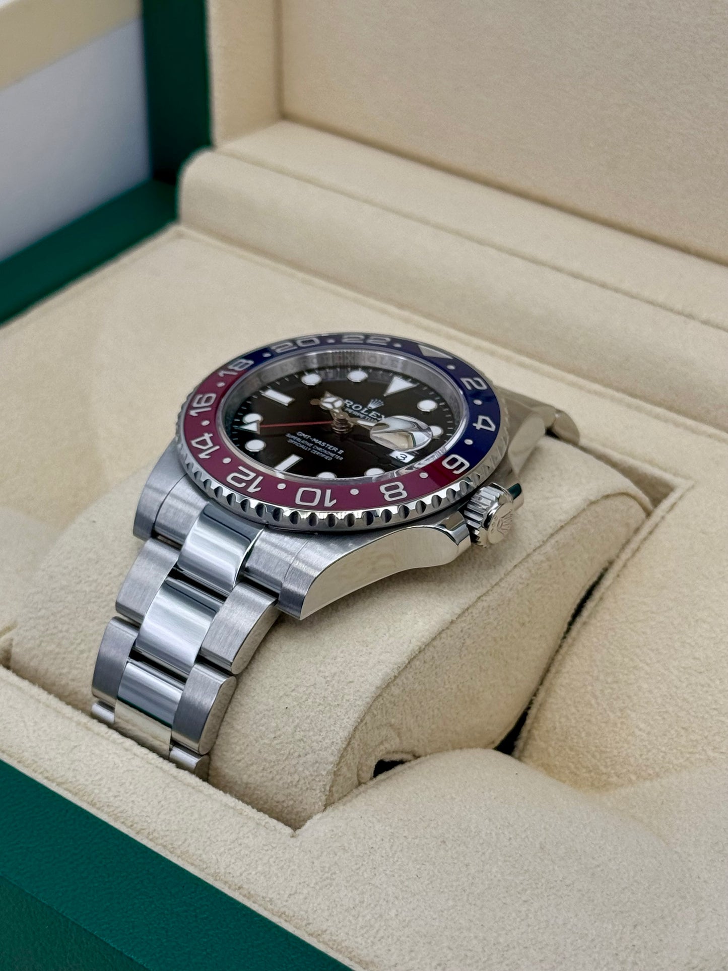 2024 Rolex GMT-Master II "Pepsi" 40mm 126710BLRO Oyster - MyWatchLLC