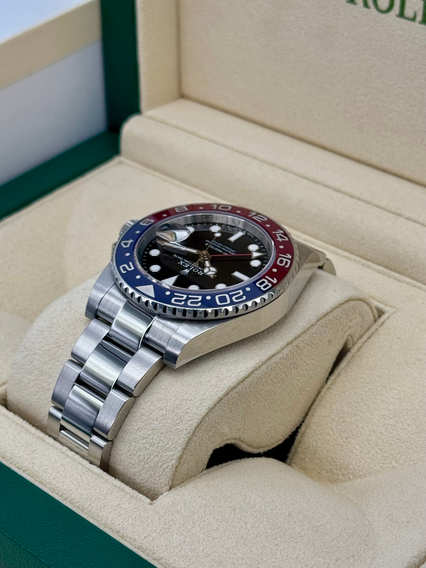 2024 Rolex GMT-Master II "Pepsi" 40mm 126710BLRO Oyster - MyWatchLLC