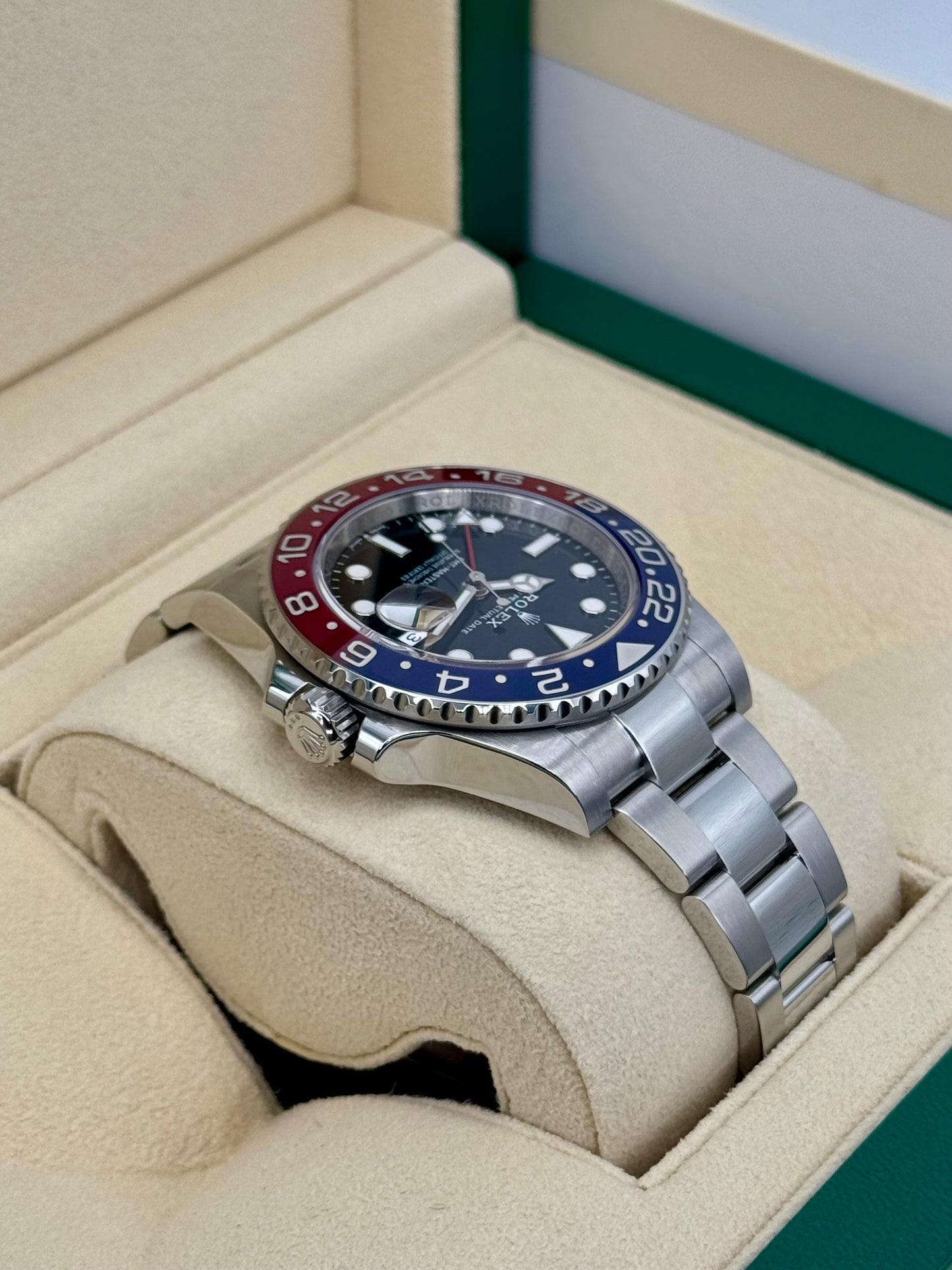 2024 Rolex GMT-Master II "Pepsi" 40mm 126710BLRO Oyster - MyWatchLLC