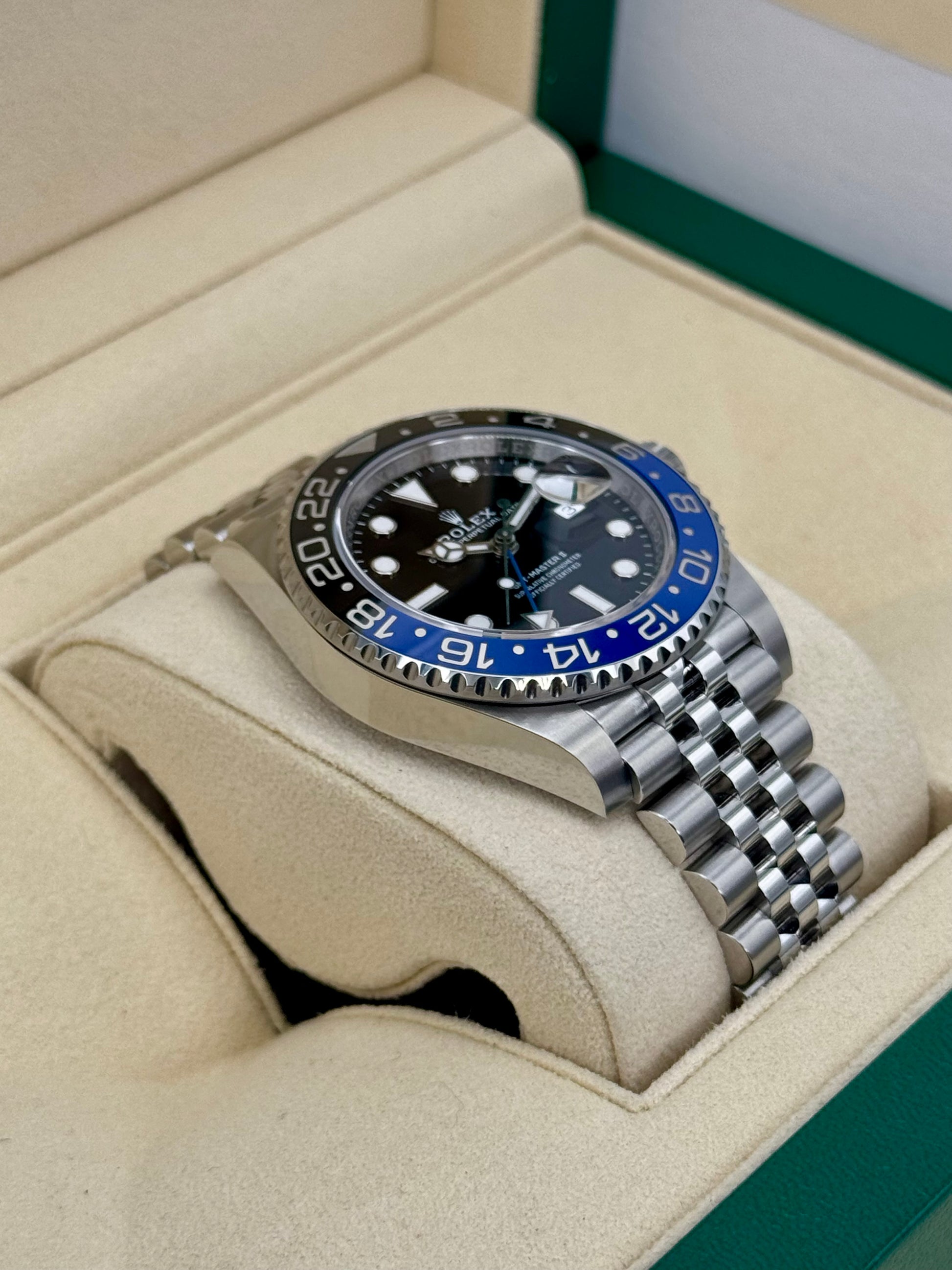 NEW 2025 Rolex GMT-Master II "Batgirl" 40mm 126710BLNR Jubilee - MyWatchLLC