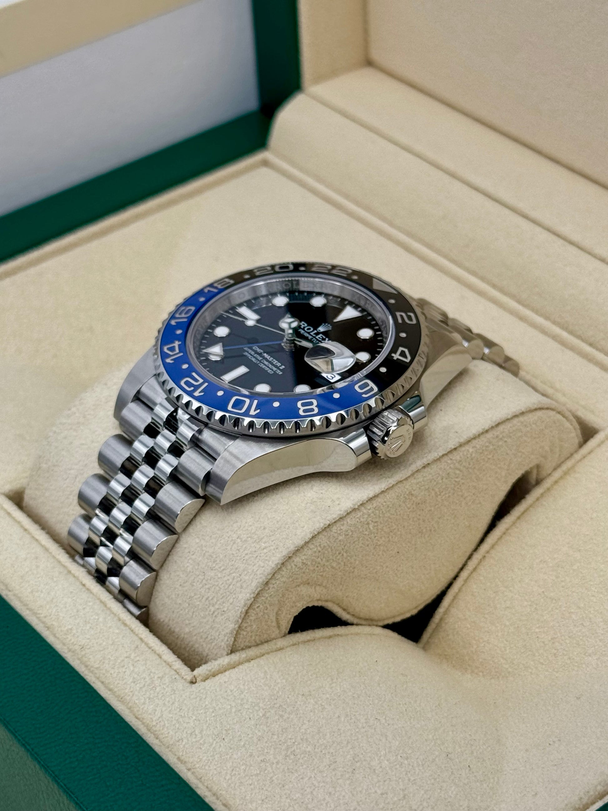 NEW 2025 Rolex GMT-Master II "Batgirl" 40mm 126710BLNR Jubilee - MyWatchLLC