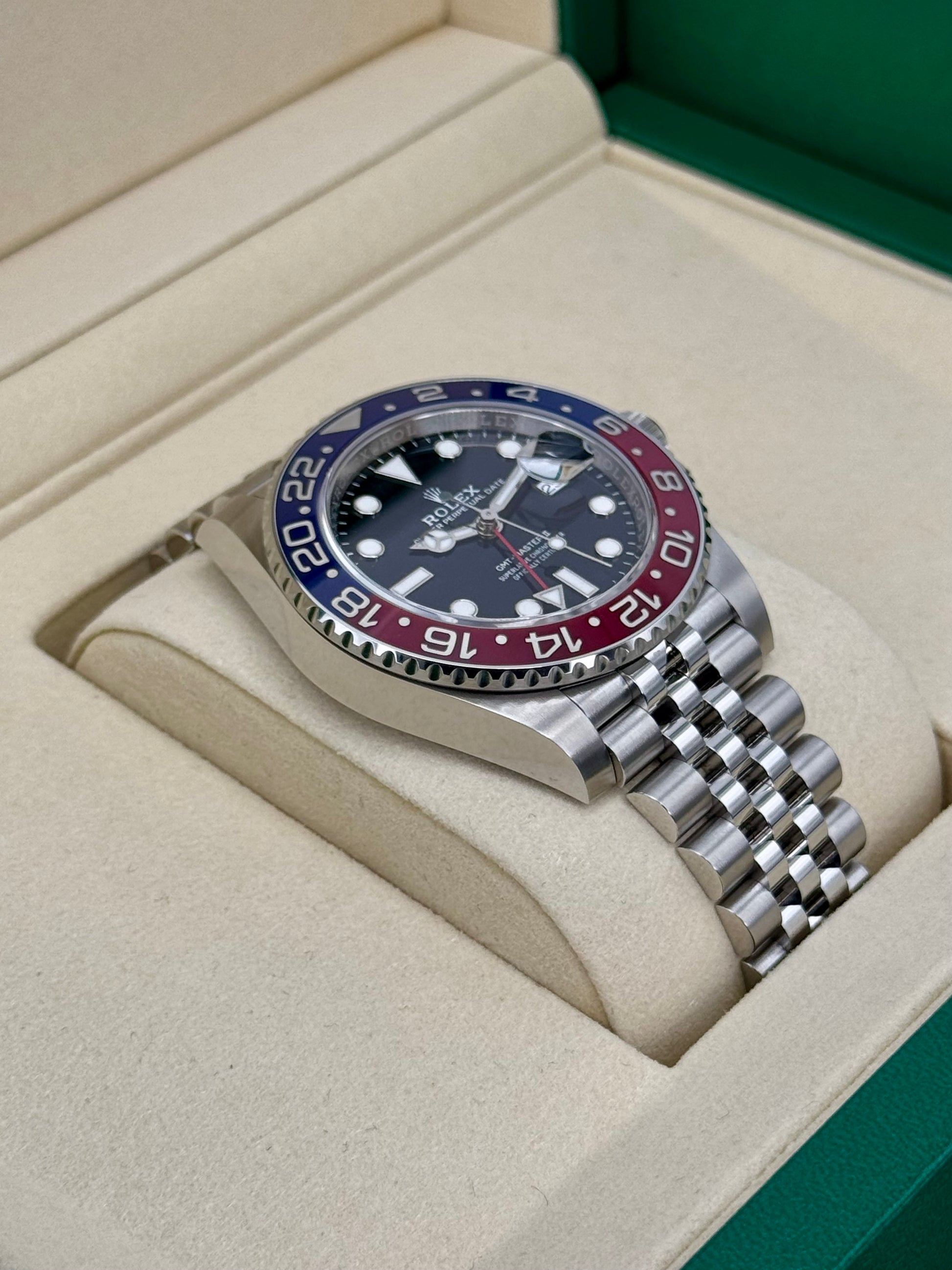 NEW 2025 Rolex GMT-Master II "Pepsi" 40mm 126710BLRO Jubilee - MyWatchLLC