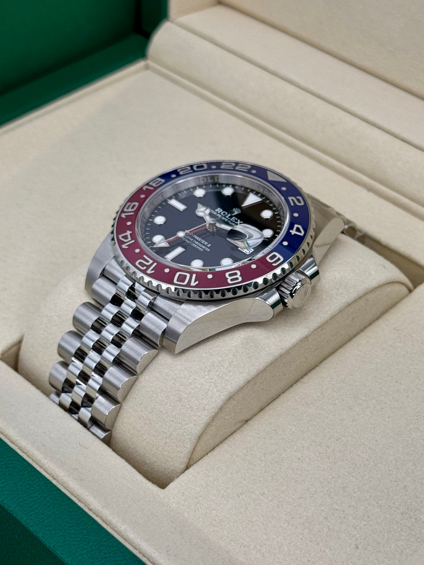 NEW 2025 Rolex GMT-Master II "Pepsi" 40mm 126710BLRO Jubilee - MyWatchLLC