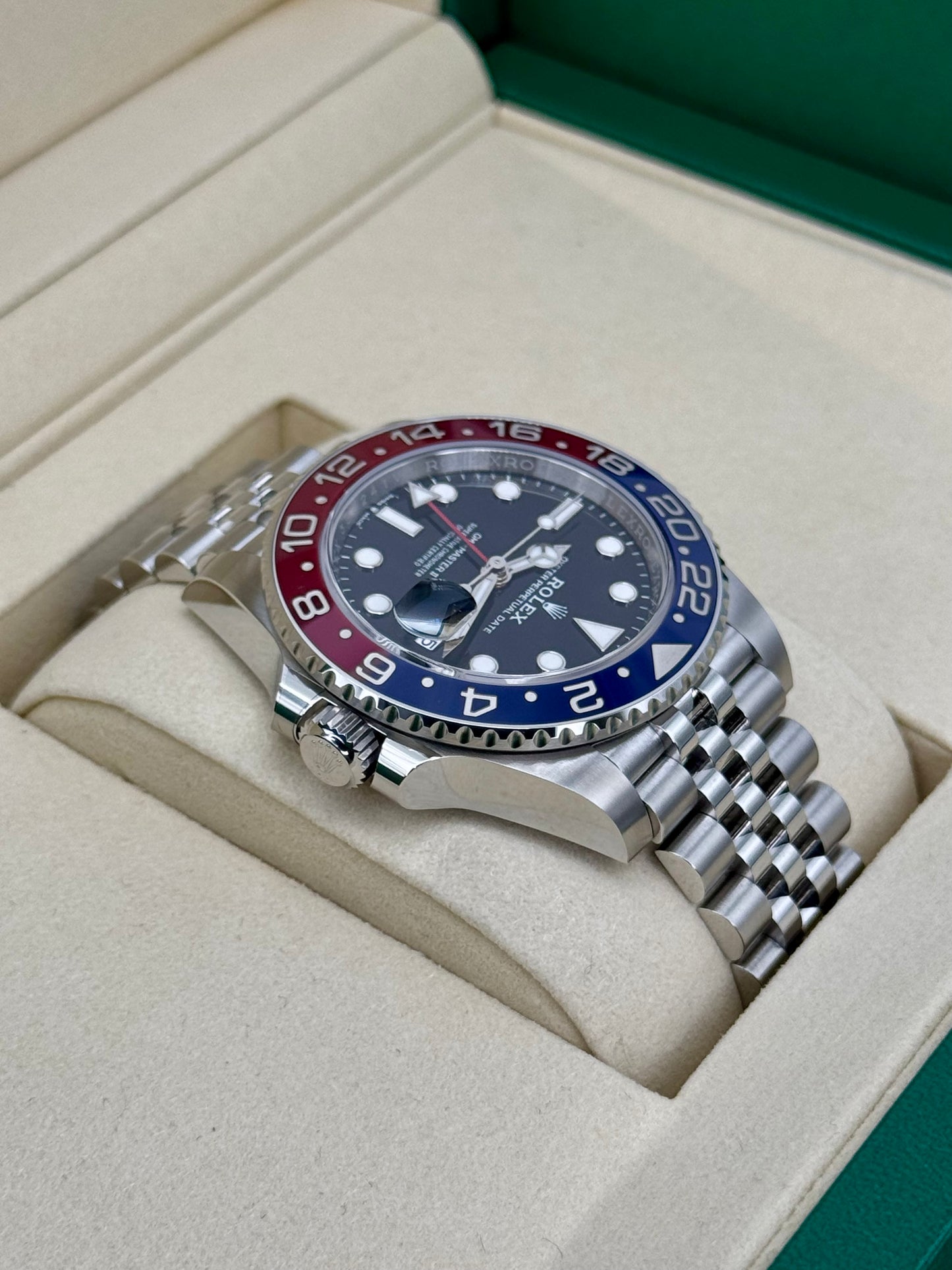 NEW 2025 Rolex GMT-Master II "Pepsi" 40mm 126710BLRO Jubilee - MyWatchLLC