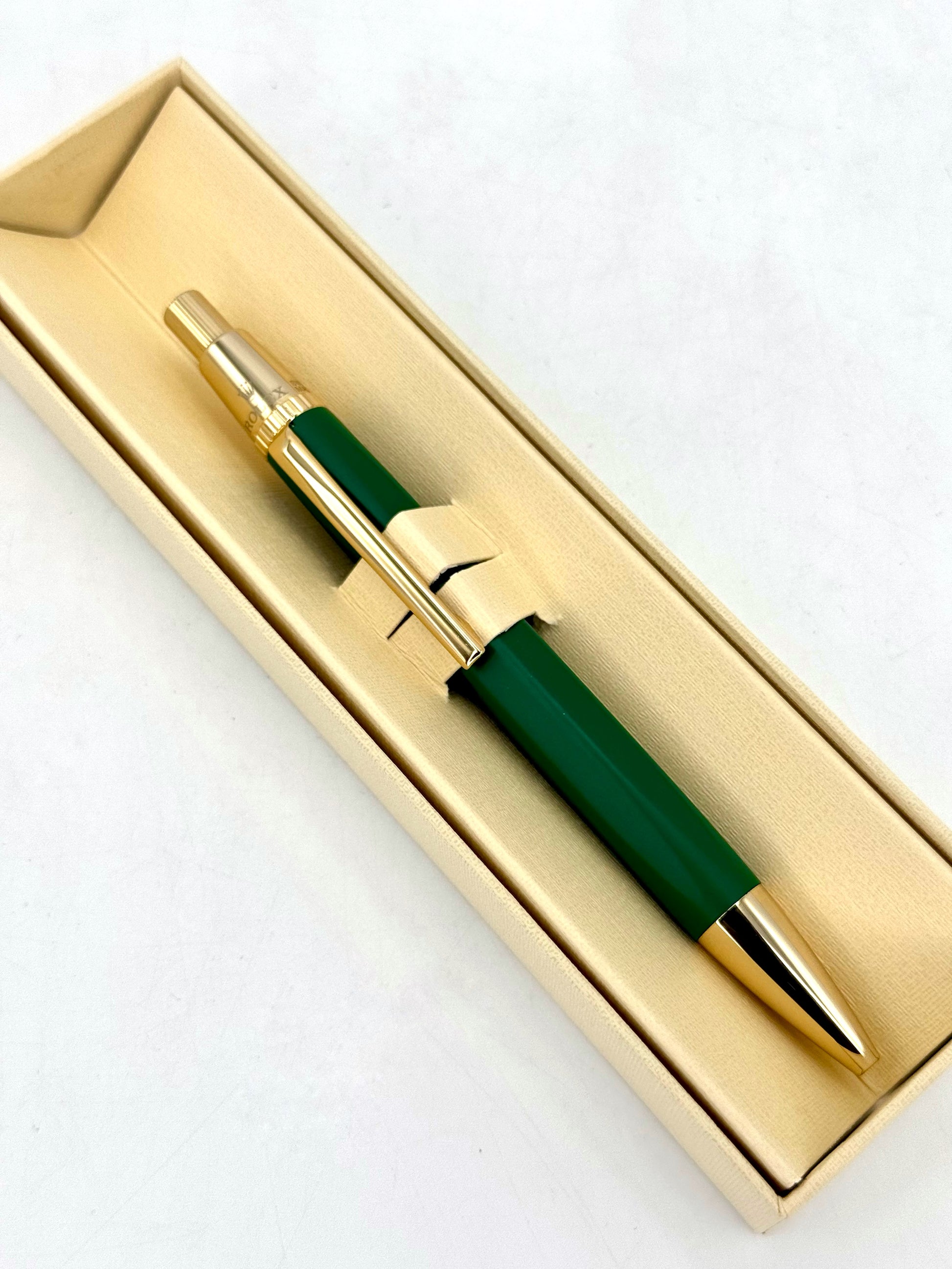 NEW Rolex Ballpoint Pen Green Gold Collectible Pen VIP GIFT - MyWatchLLC