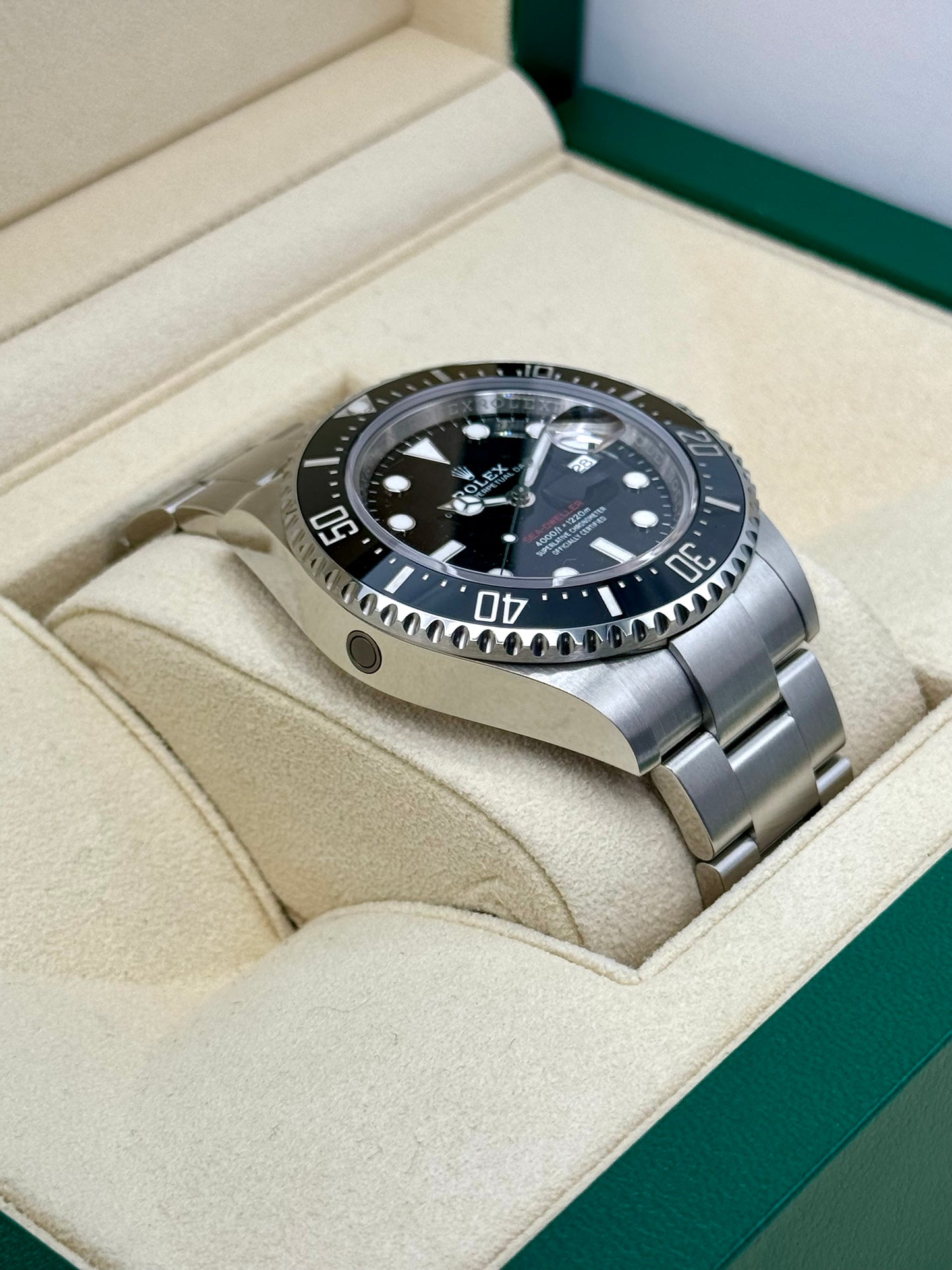 2023 Rolex Sea-Dweller 43mm 126600 Stainless Steel Black Dial