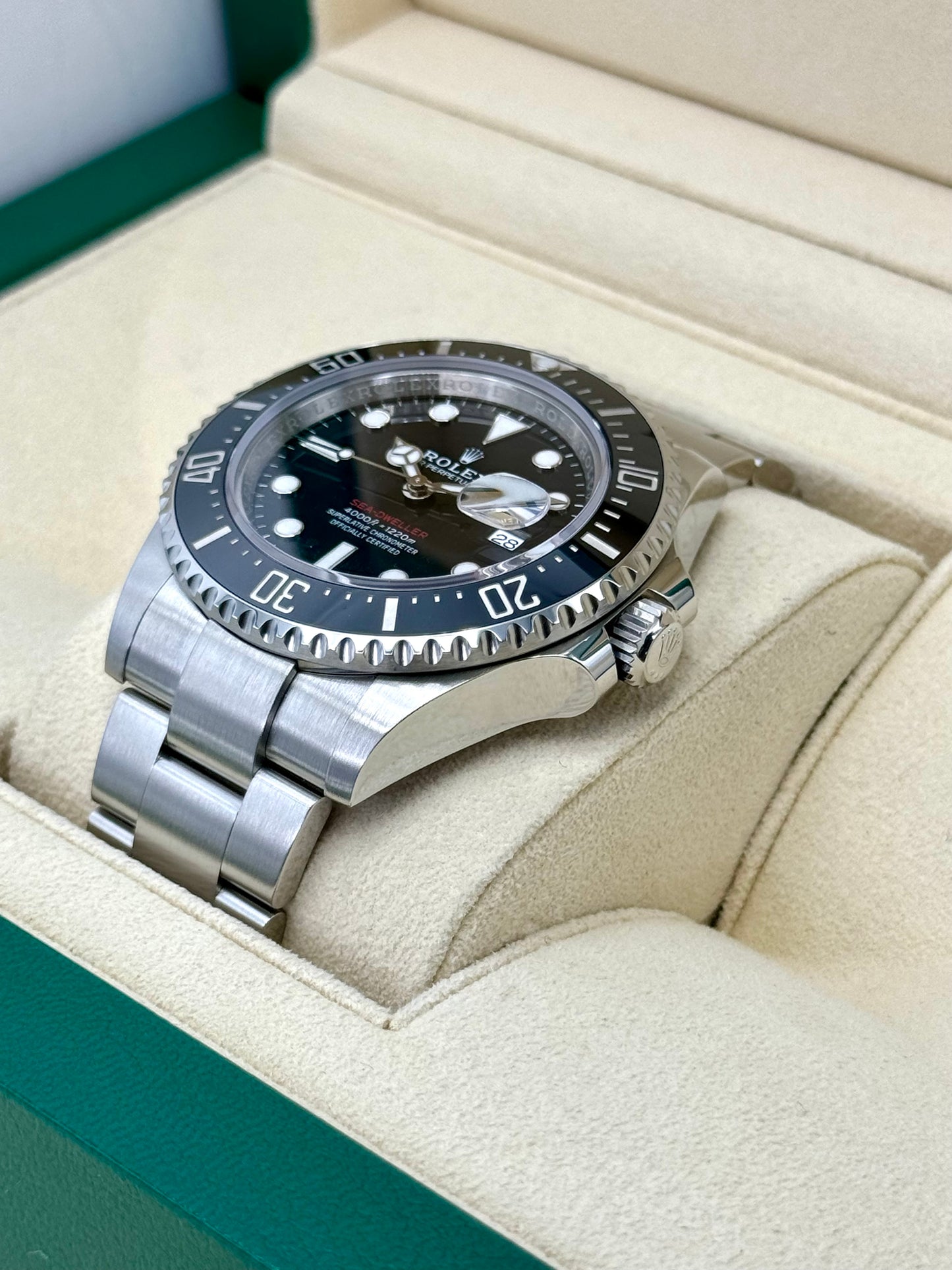 2023 Rolex Sea-Dweller 43mm 126600 Stainless Steel Black Dial