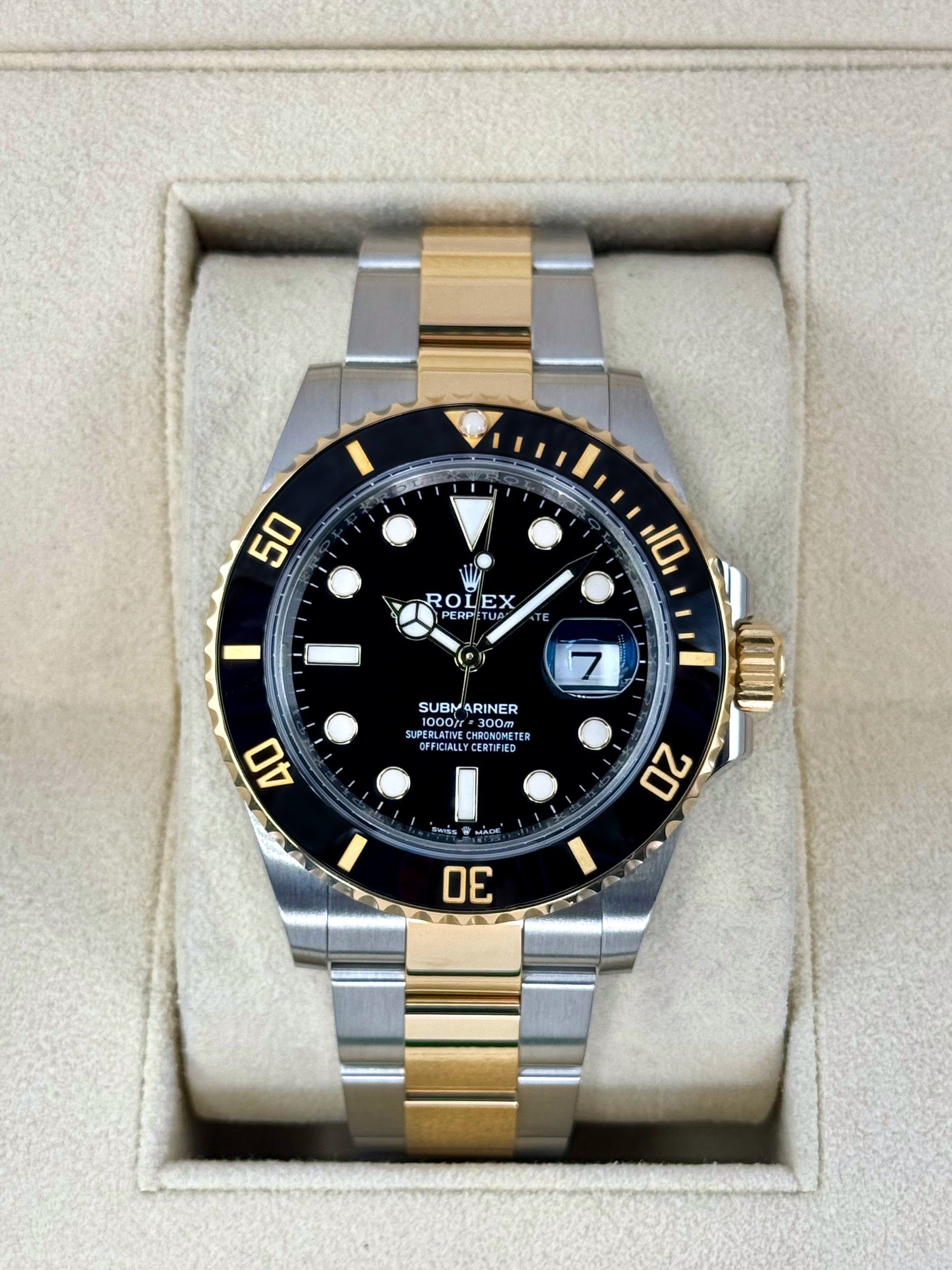 2023 Rolex Submariner 41mm 126613LN Two-Tone Black Dial - MyWatchLLC