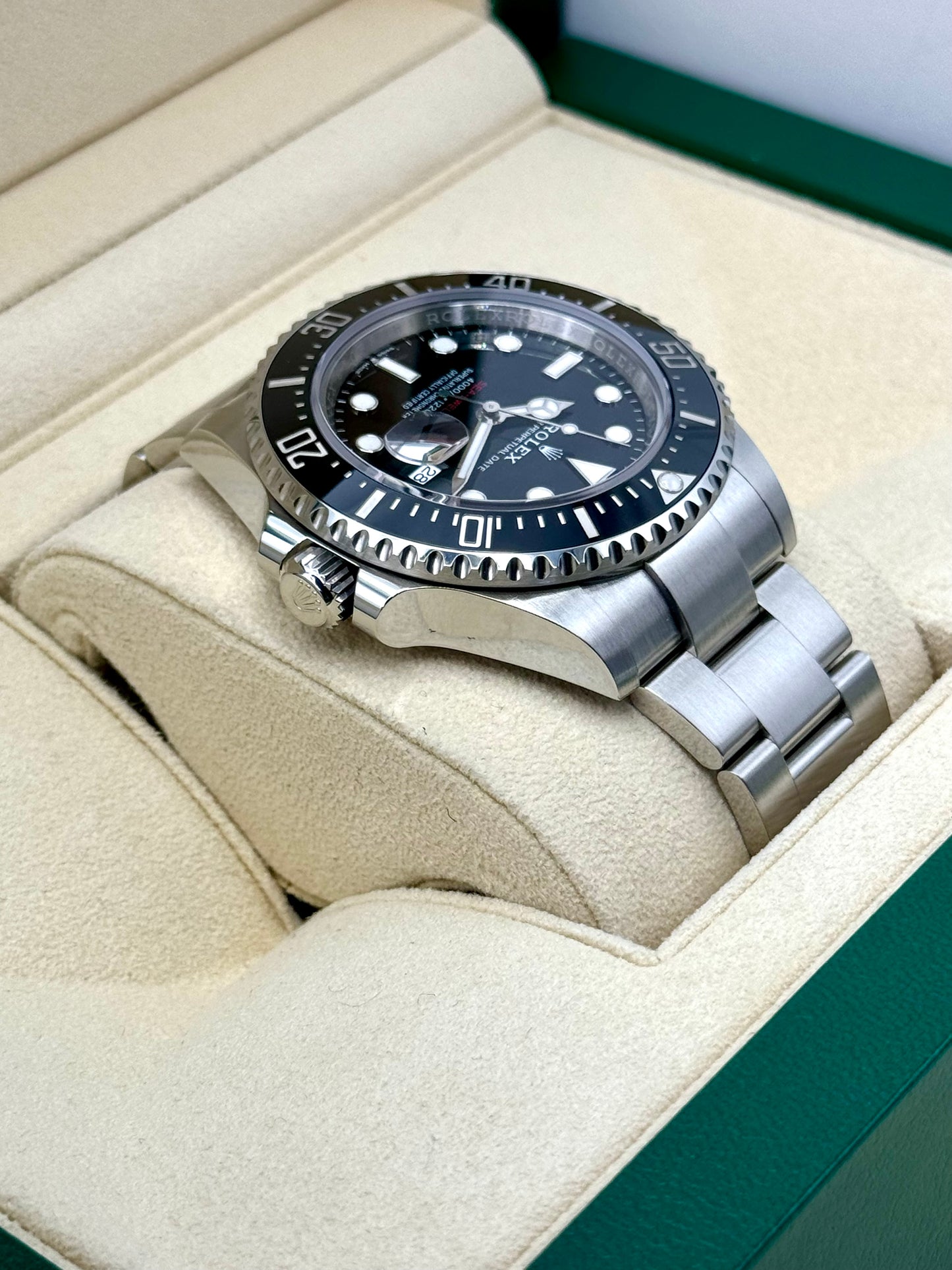 2023 Rolex Sea-Dweller 43mm 126600 Stainless Steel Black Dial