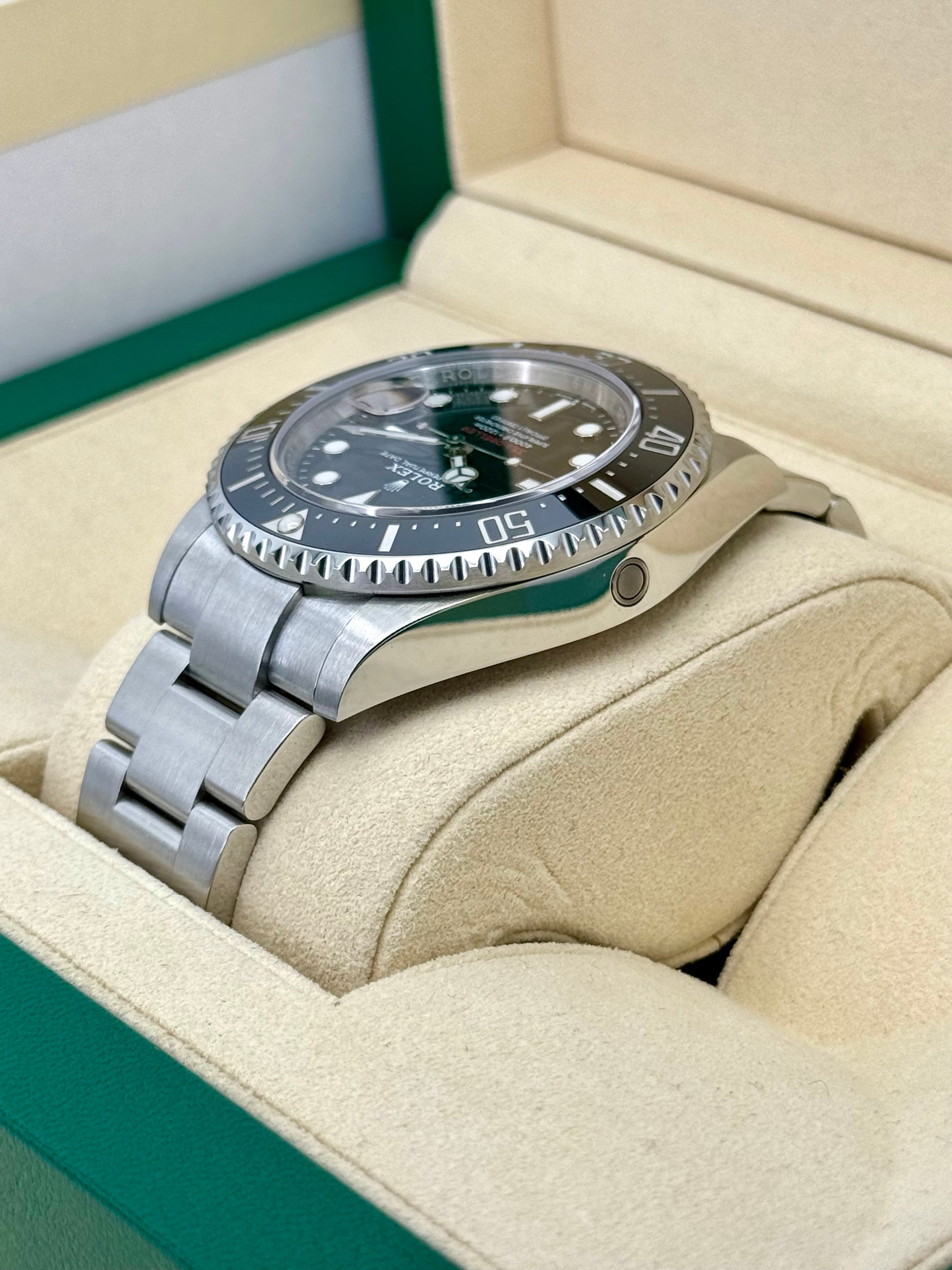 2019 Rolex Sea-Dweller 43mm 126600 Stainless Steel Black Dial - MyWatchLLC