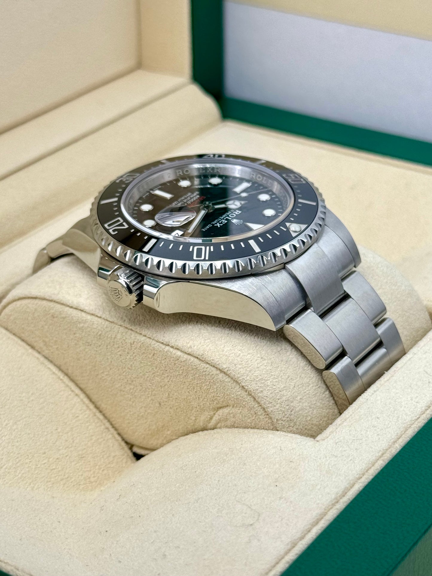 2019 Rolex Sea-Dweller 43mm 126600 Stainless Steel Black Dial - MyWatchLLC