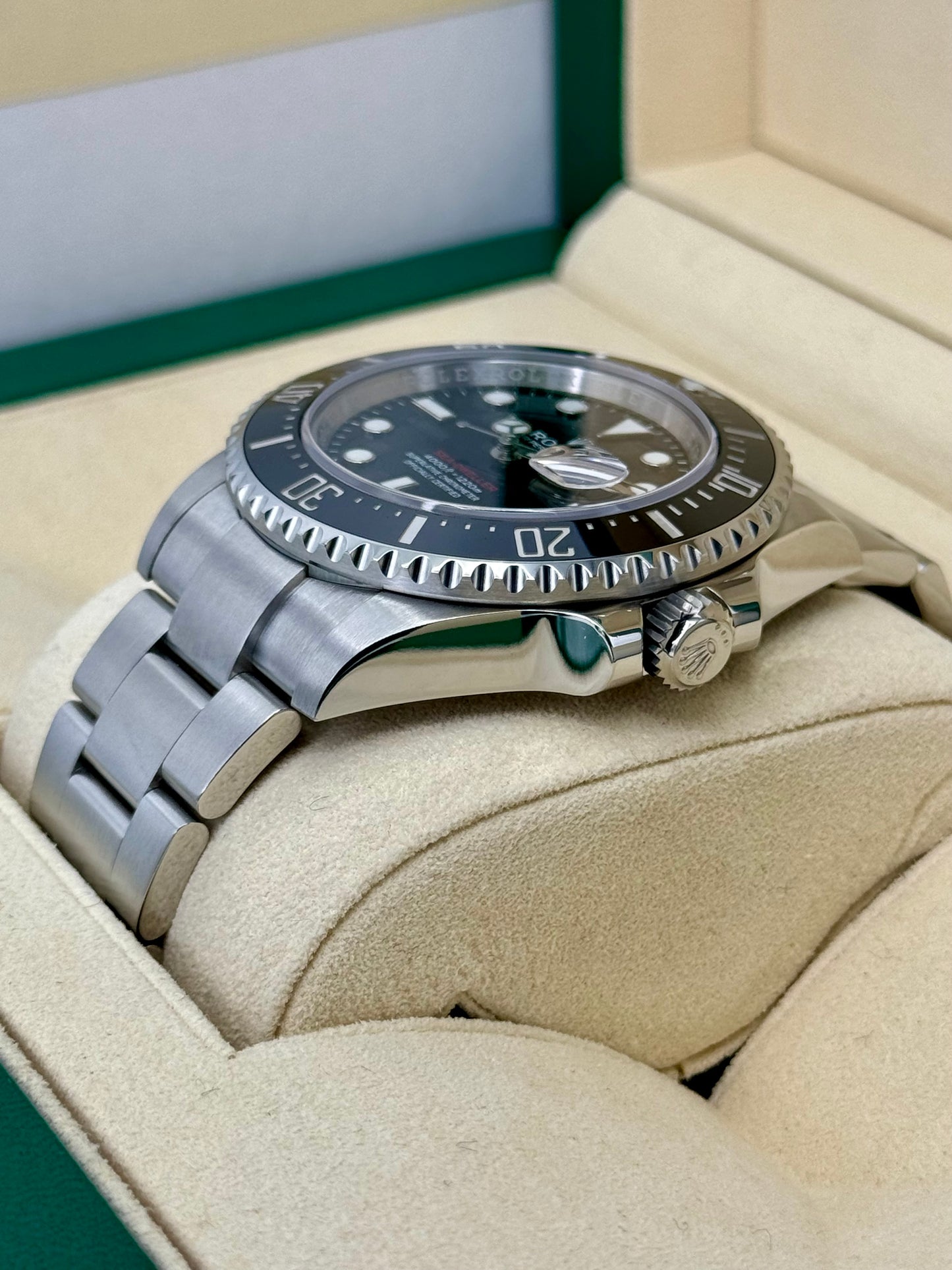 2019 Rolex Sea-Dweller 43mm 126600 Stainless Steel Black Dial - MyWatchLLC