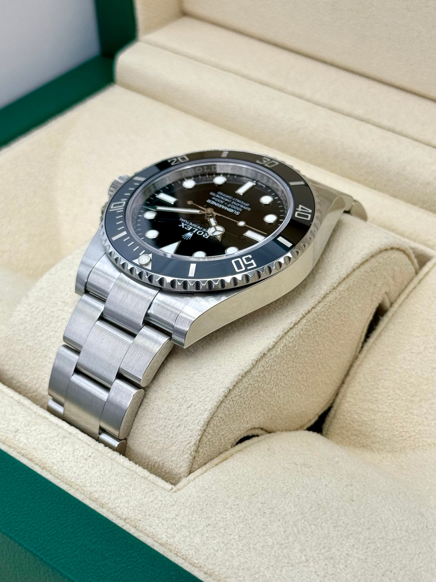 2023 Rolex Submariner 41mm 124060 Stainless Steel Black Dial