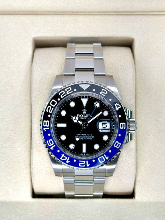 2025 Rolex GMT-Master II "Batman" 40mm 126710BLNR Oyster - MyWatchLLC