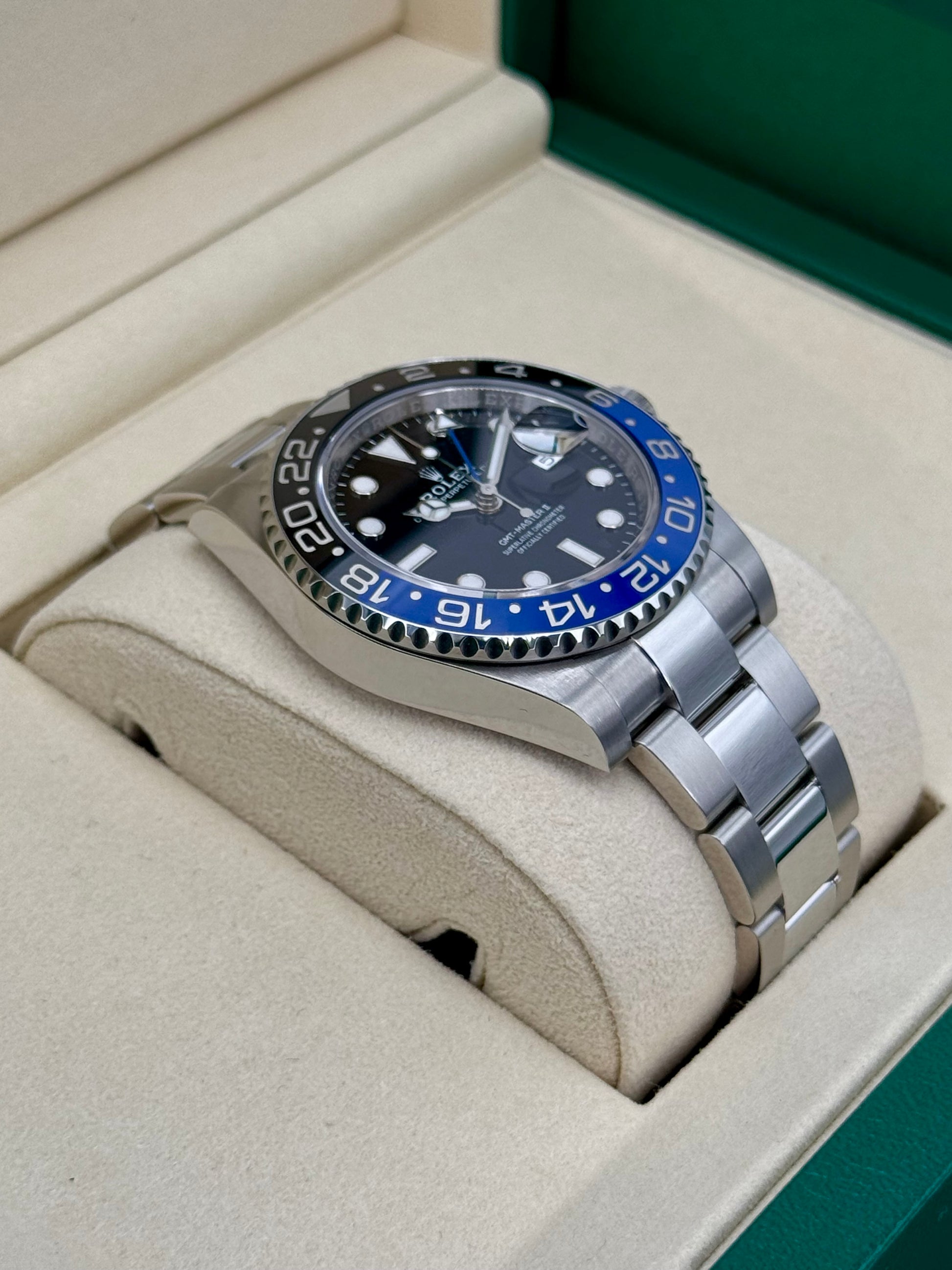 2025 Rolex GMT-Master II "Batman" 40mm 126710BLNR Oyster - MyWatchLLC