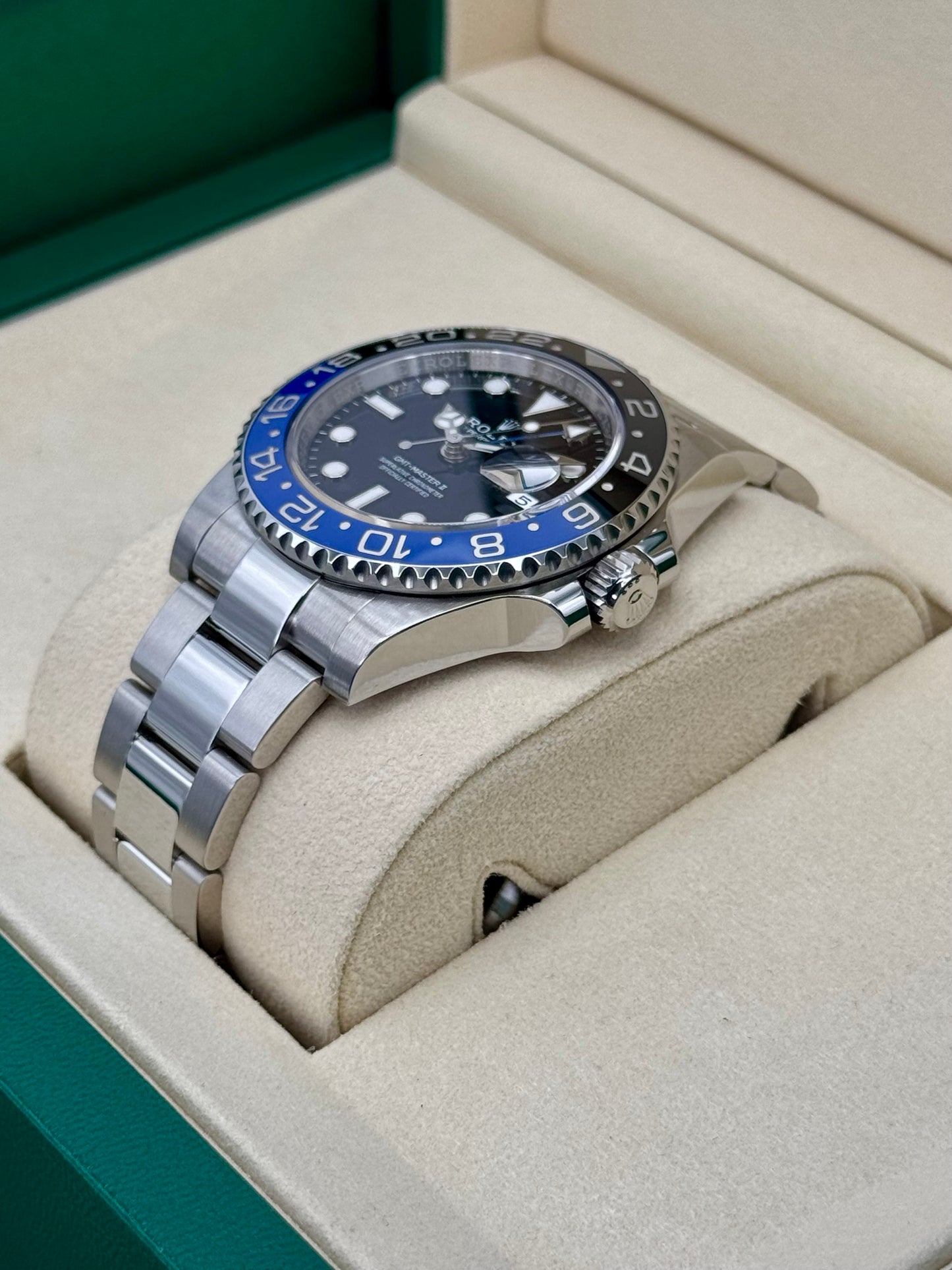 2025 Rolex GMT-Master II "Batman" 40mm 126710BLNR Oyster - MyWatchLLC