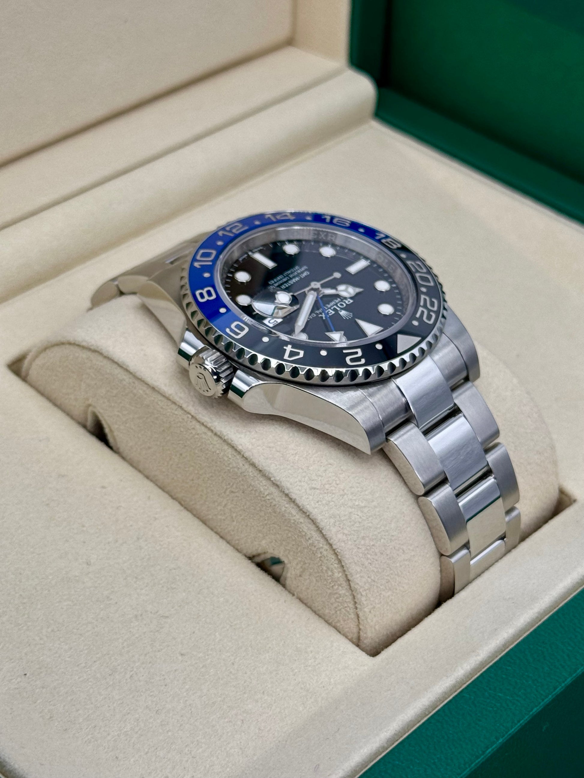 2025 Rolex GMT-Master II "Batman" 40mm 126710BLNR Oyster - MyWatchLLC