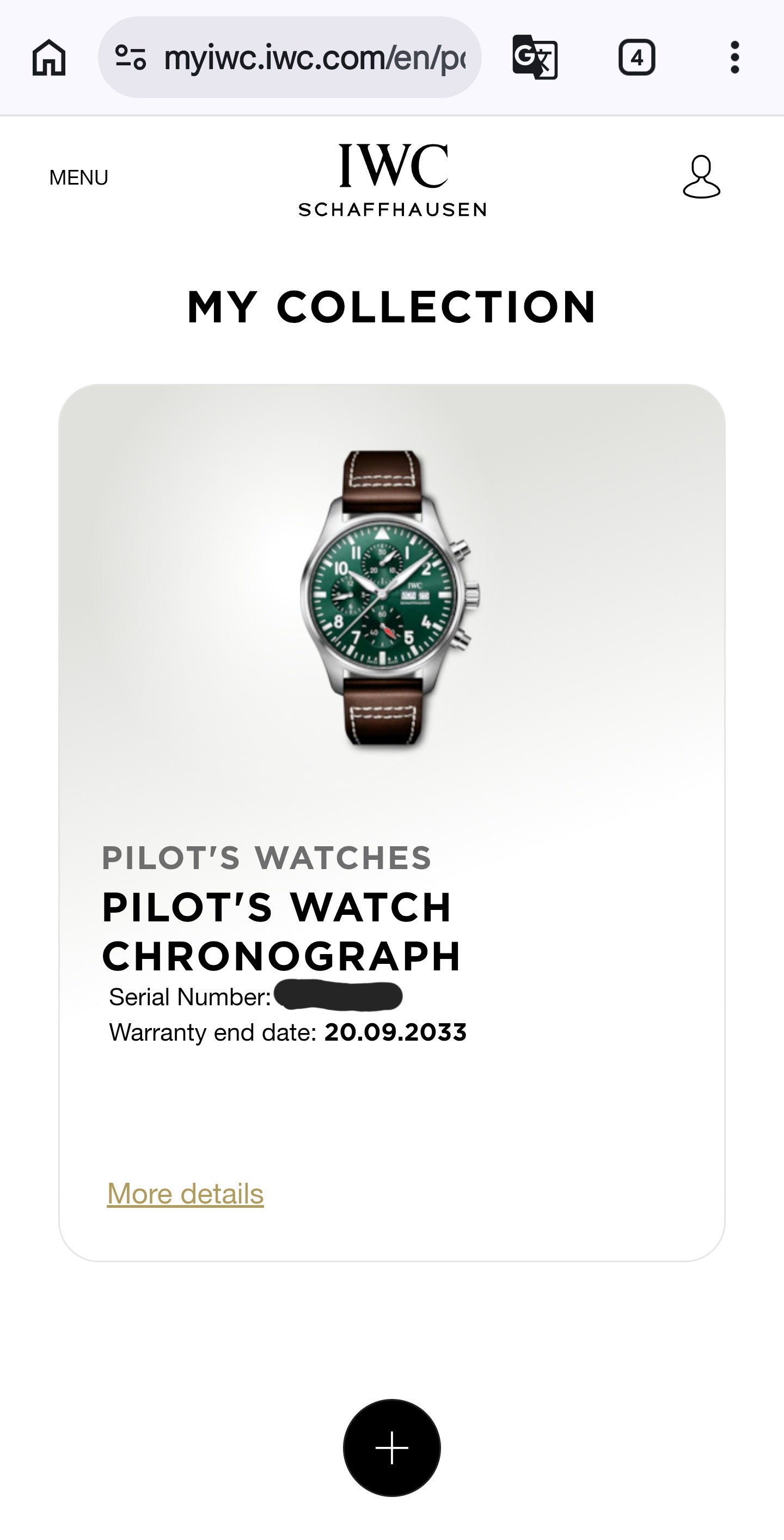 2025 IWC Pilot's Watch Chronograph 43mm IW378005 Steel Green Dial - MyWatchLLC