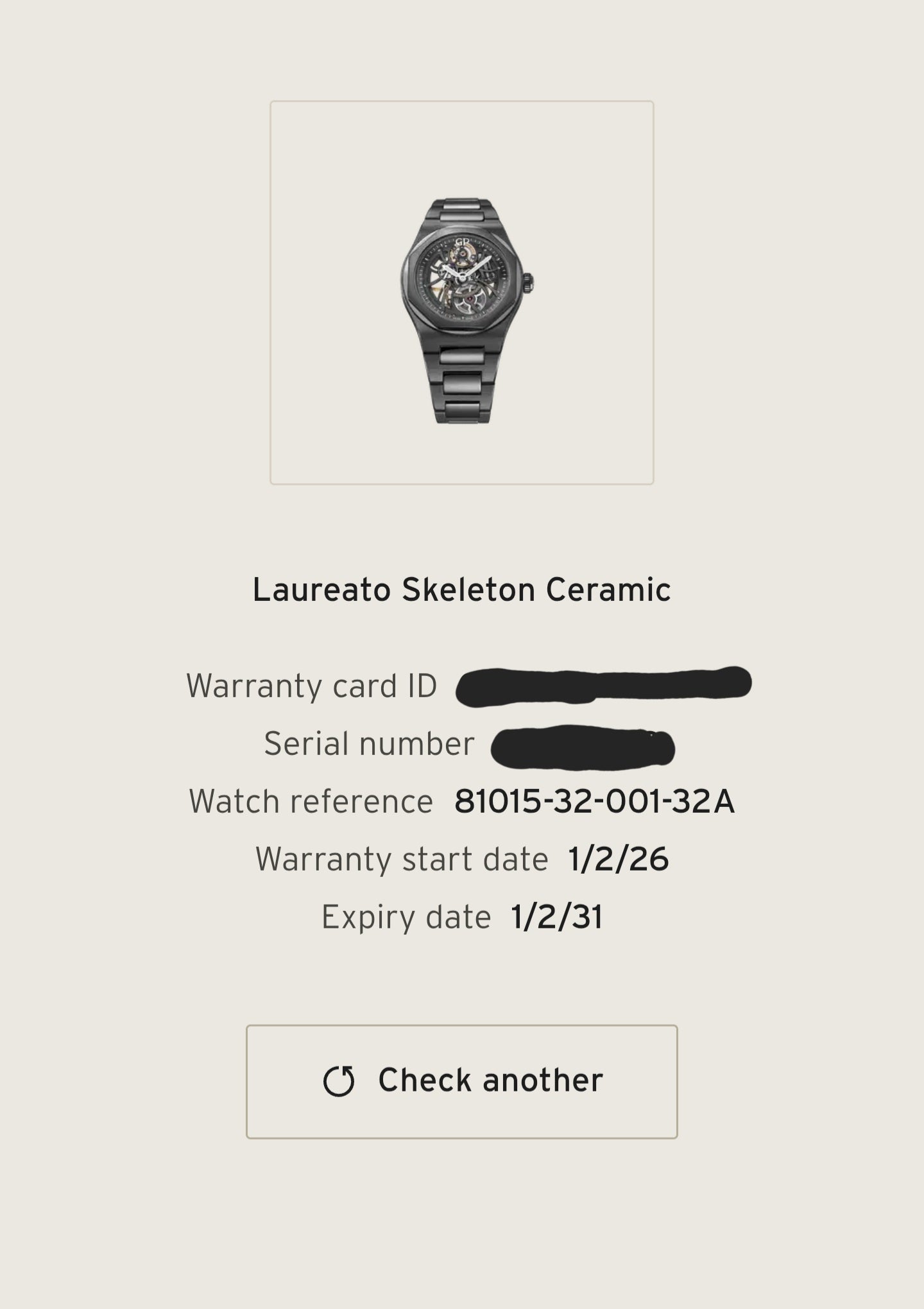 NEW 2025 Girard-Perregaux Laureato 42mm 81015-32-001-32A Black Skeleton Dial - MyWatchLLC
