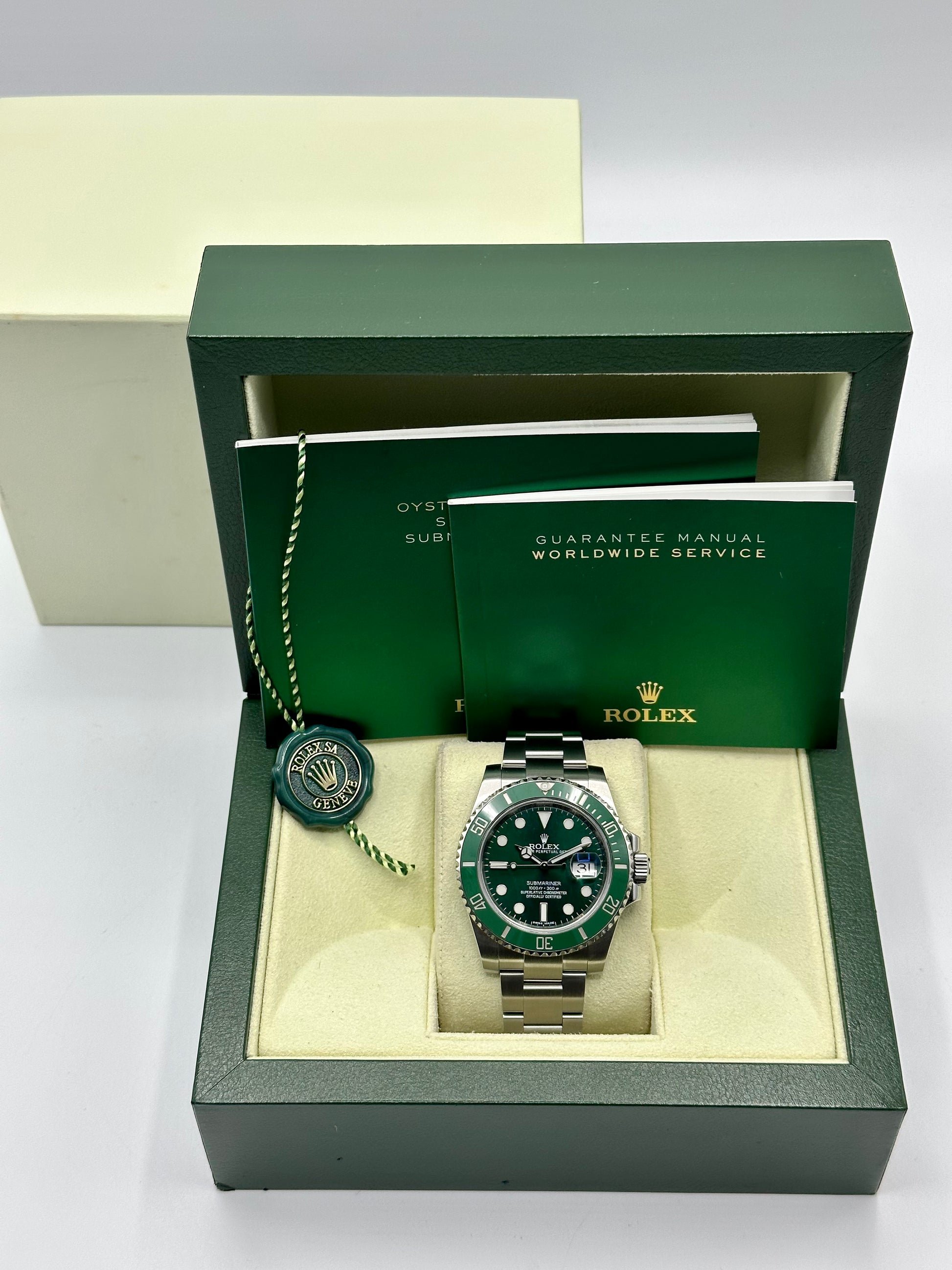 Rolex Submariner "Hulk" 40mm 116610LV Green Dial - MyWatchLLC