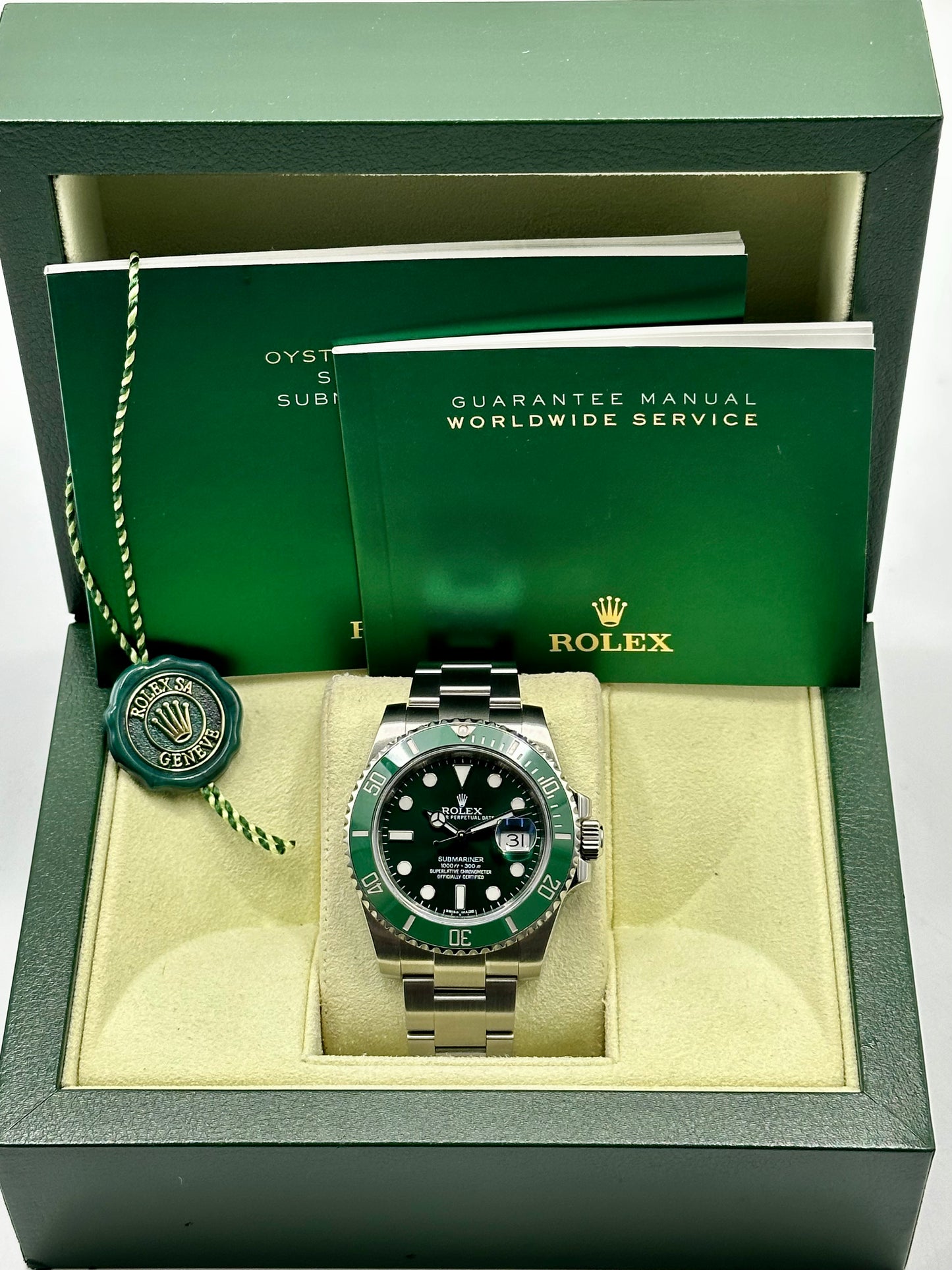 Rolex Submariner "Hulk" 40mm 116610LV Green Dial - MyWatchLLC