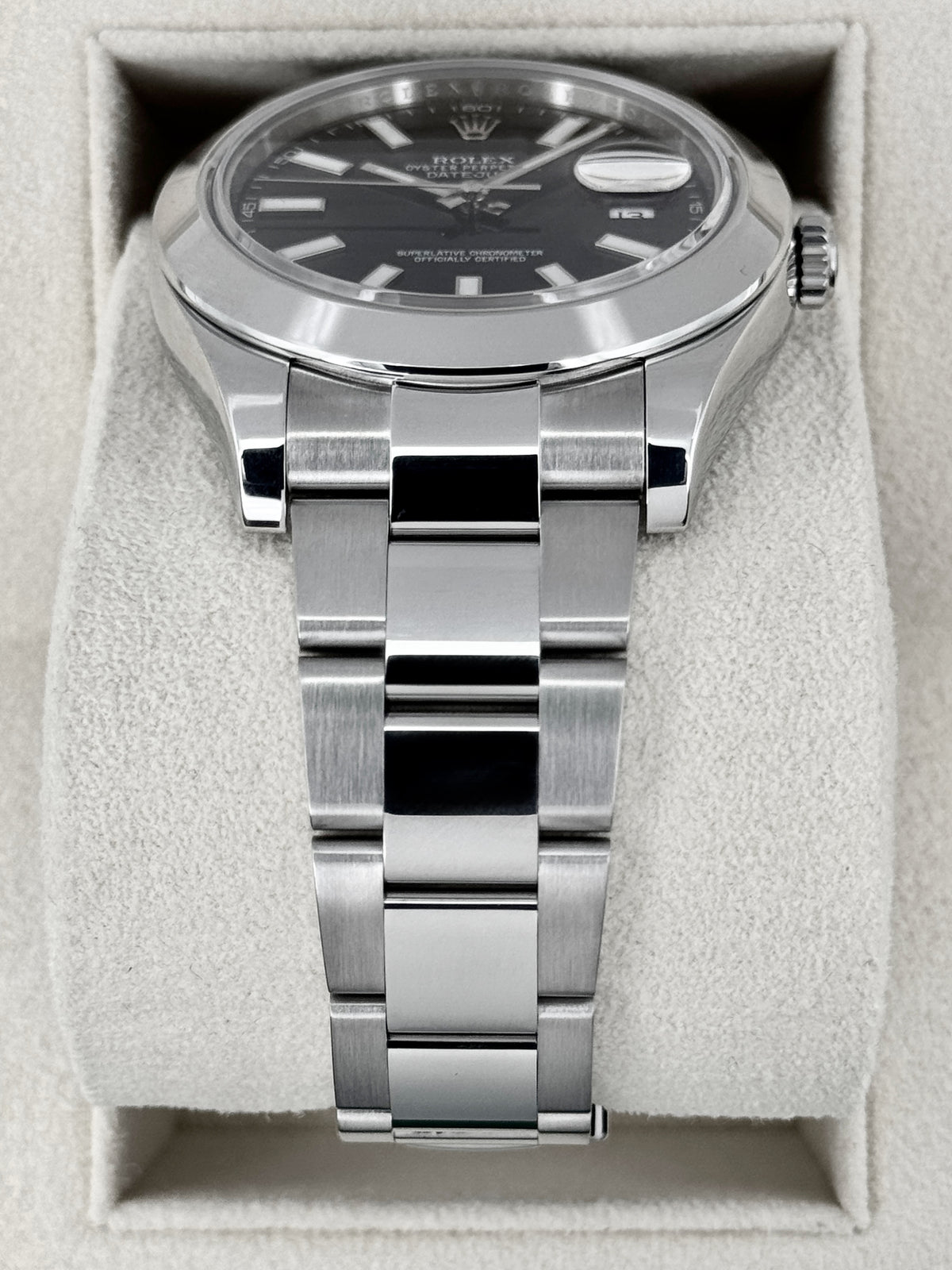 Rolex Datejust 41mm 116300 Stainless Steel Oyster Black Dial - MyWatchLLC