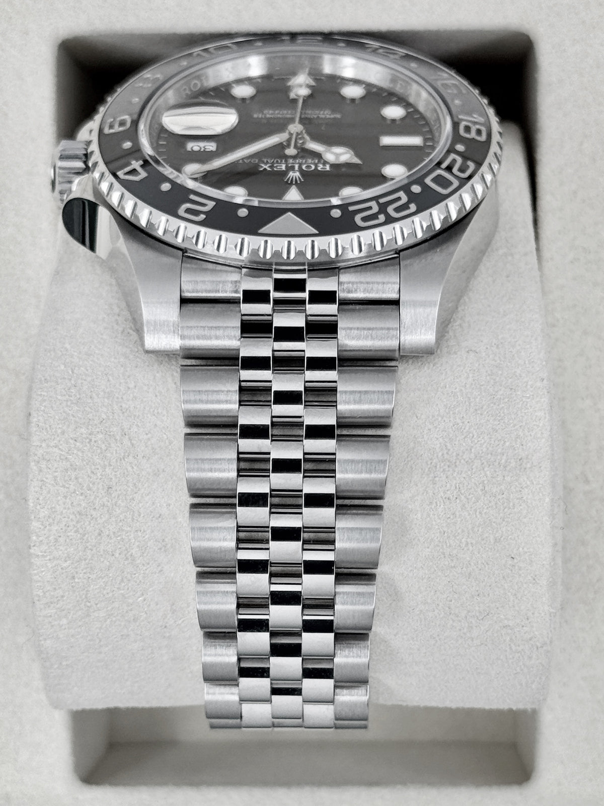 NEW 2026 Rolex GMT-Master II Bruce Wayne 40mm 126710GRNR Jubilee - MyWatchLLC