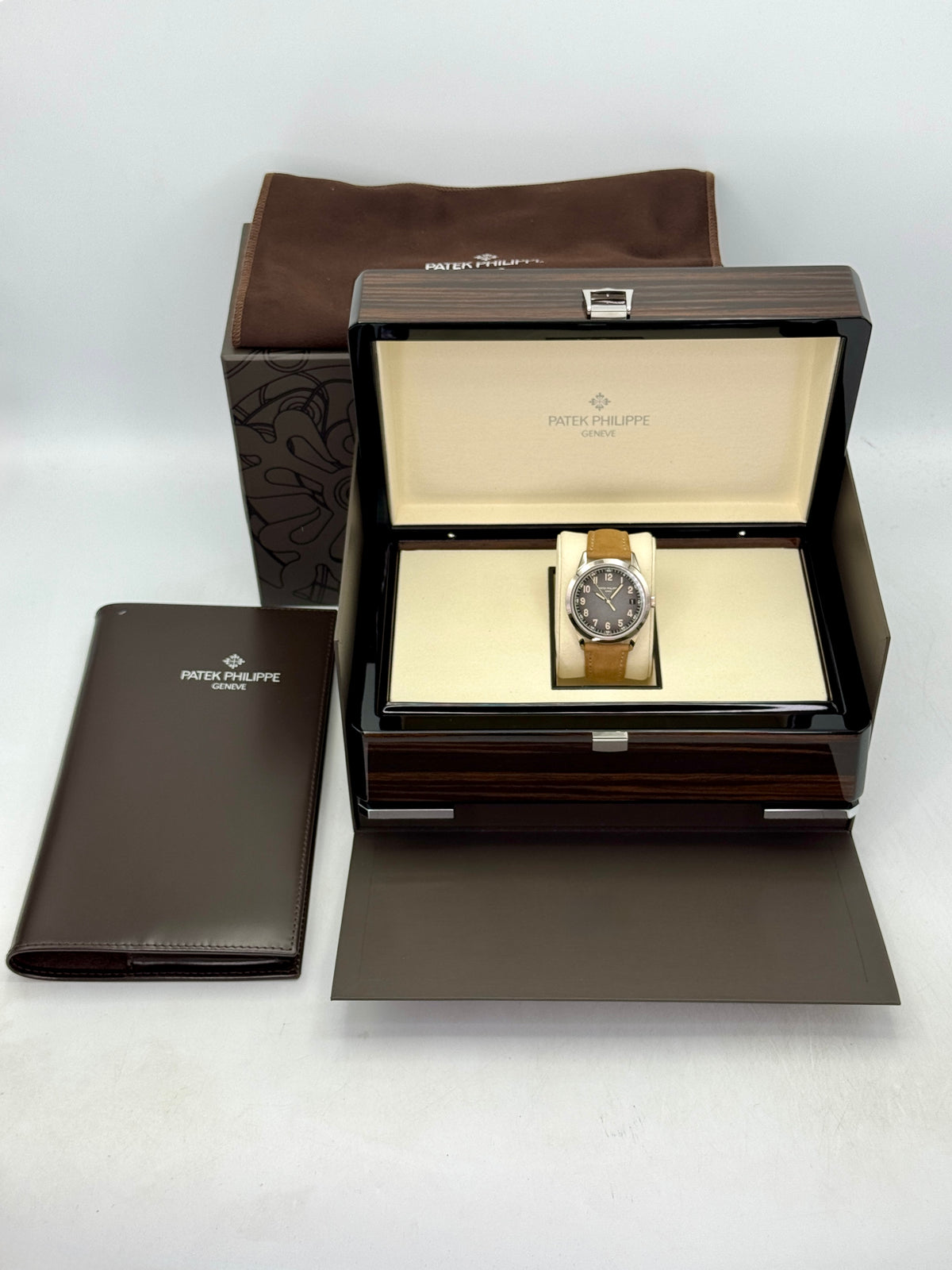 2026 Patek Philippe Calatrava 40mm 5226G White Gold Gray Dial - MyWatchLLC