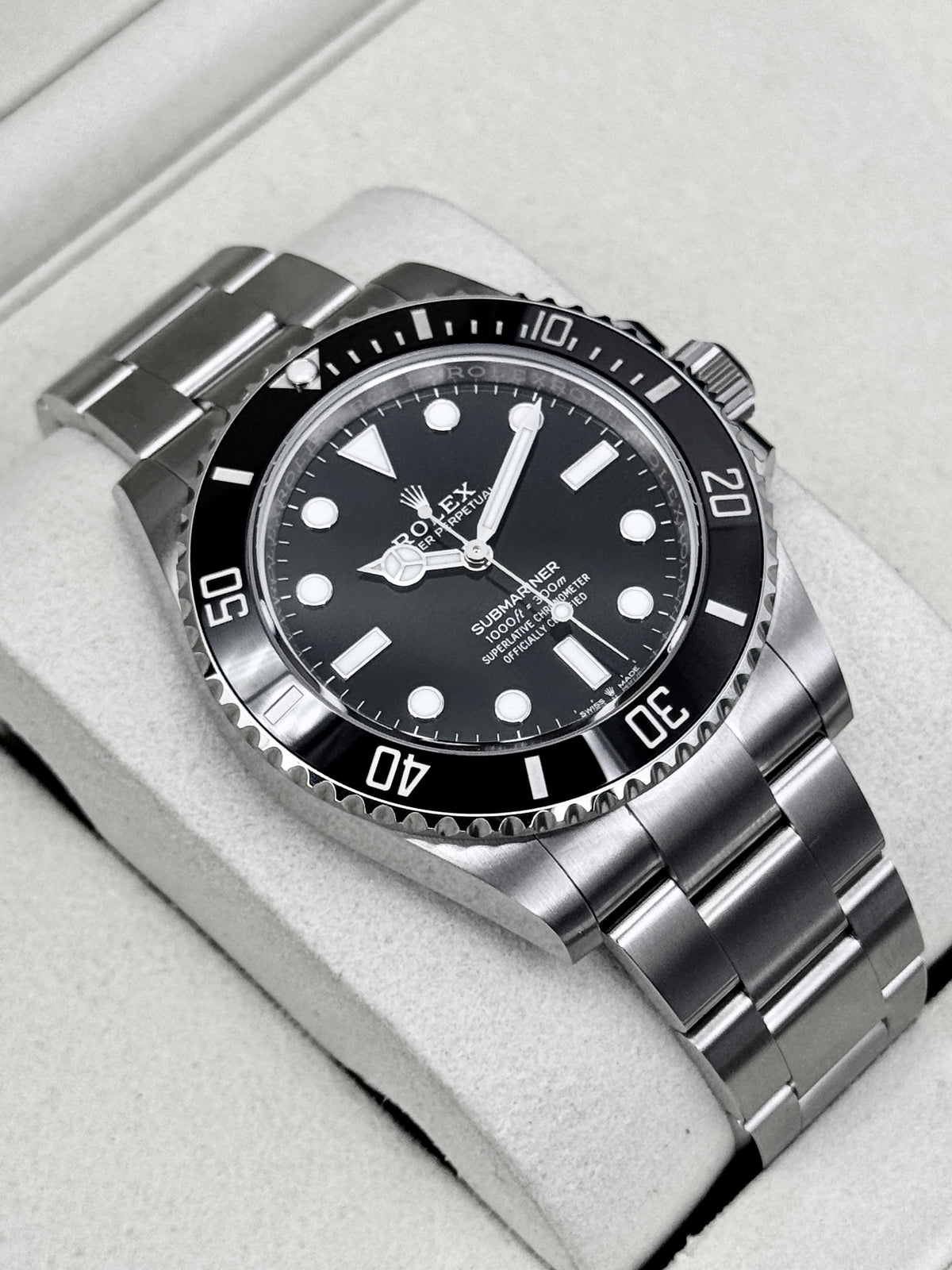 NEW 2026 Rolex Submariner 41mm 124060 Stainless Steel Black Dial (STICKERED) - MyWatchLLC