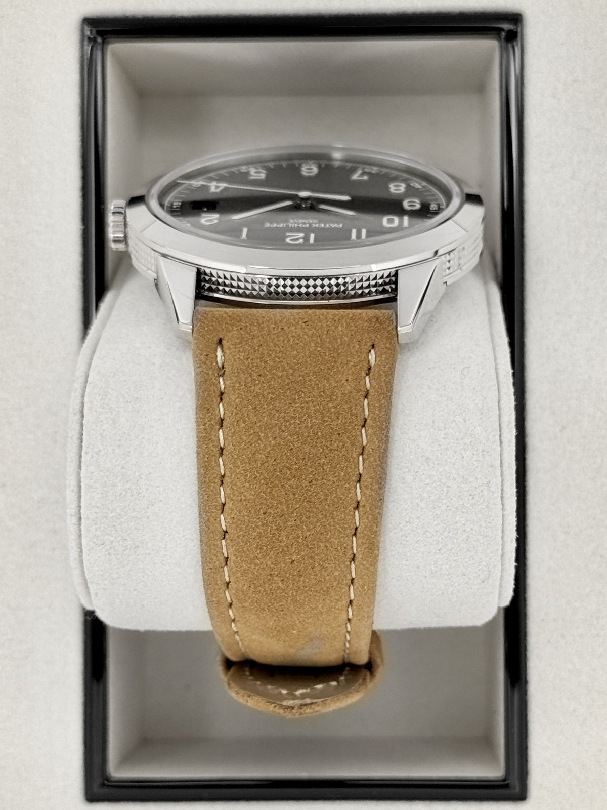 2026 Patek Philippe Calatrava 40mm 5226G White Gold Gray Dial - MyWatchLLC