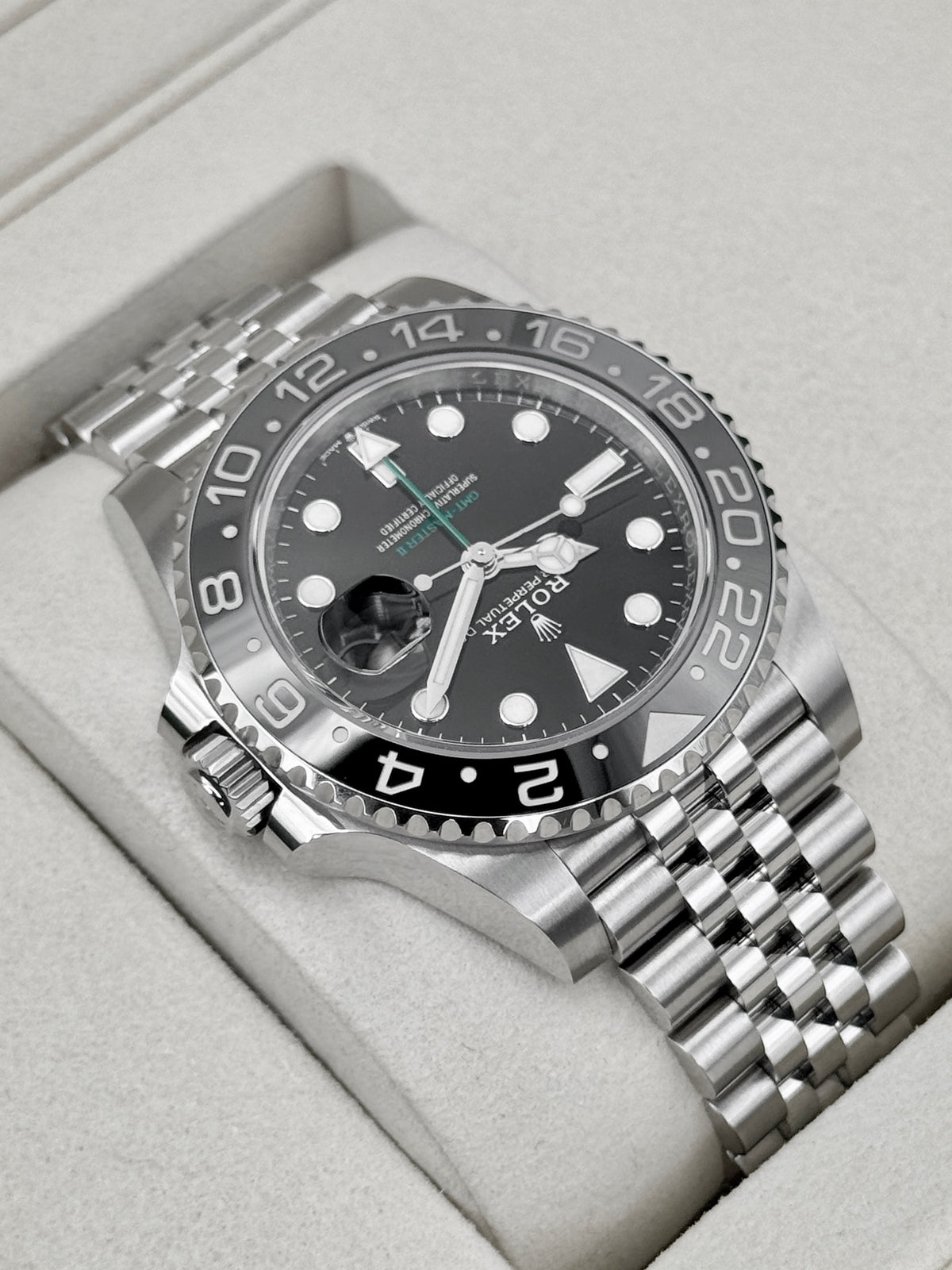 NEW 2026 Rolex GMT-Master II Bruce Wayne 40mm 126710GRNR Jubilee - MyWatchLLC