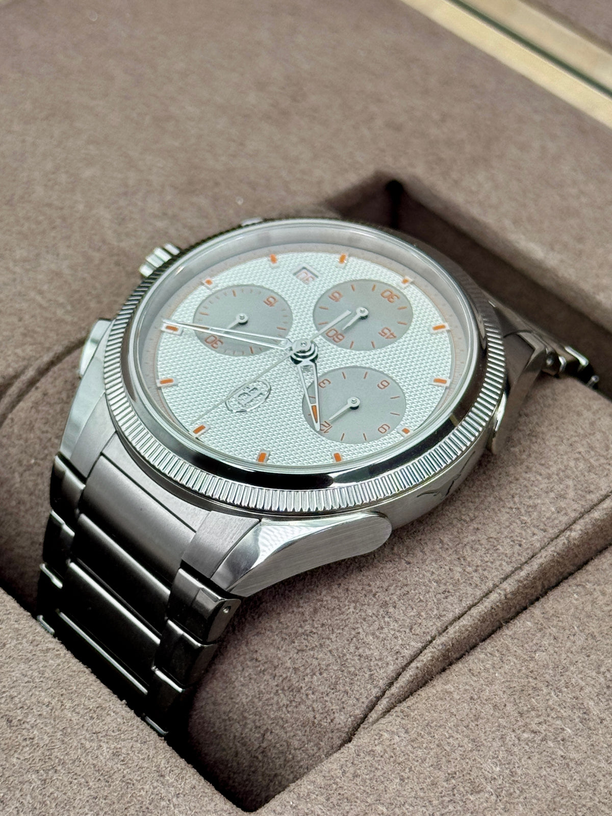 2026 Parmigiani Fleurier Tonda Pf Sport Chronograph 42mm PFS931 Silver Dial - MyWatchLLC