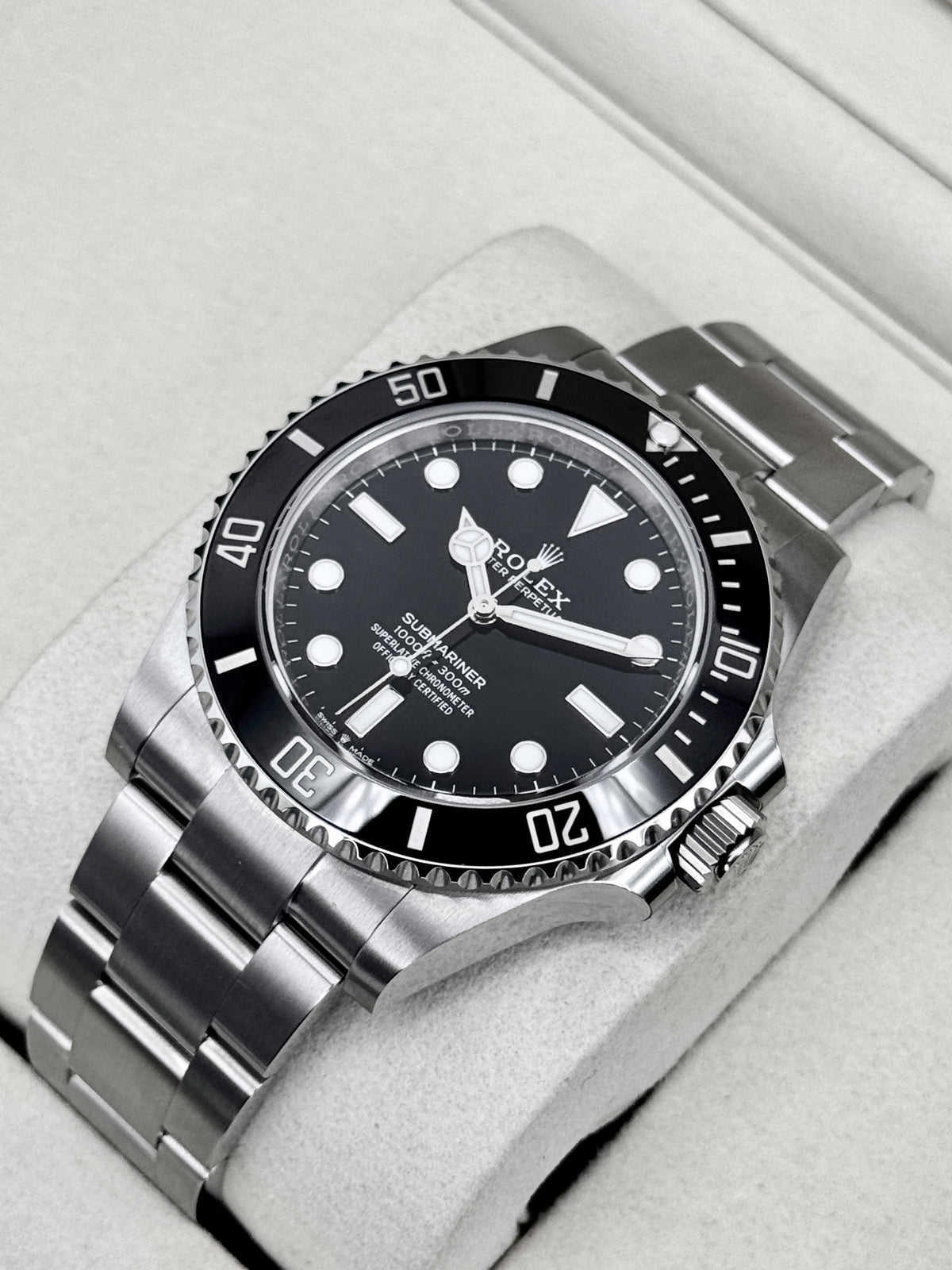 NEW 2026 Rolex Submariner 41mm 124060 Stainless Steel Black Dial (STICKERED) - MyWatchLLC