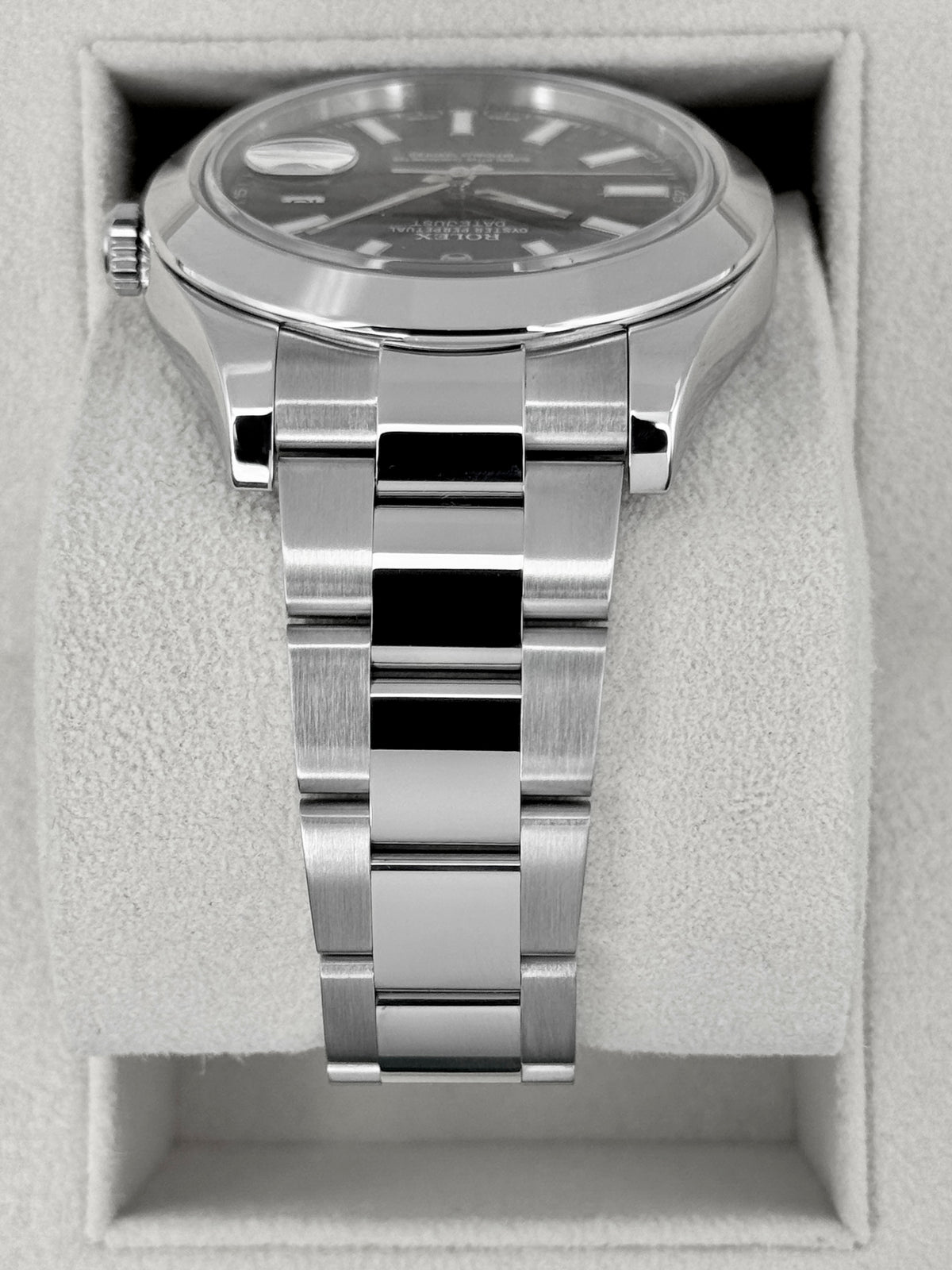 Rolex Datejust 41mm 116300 Stainless Steel Oyster Black Dial - MyWatchLLC