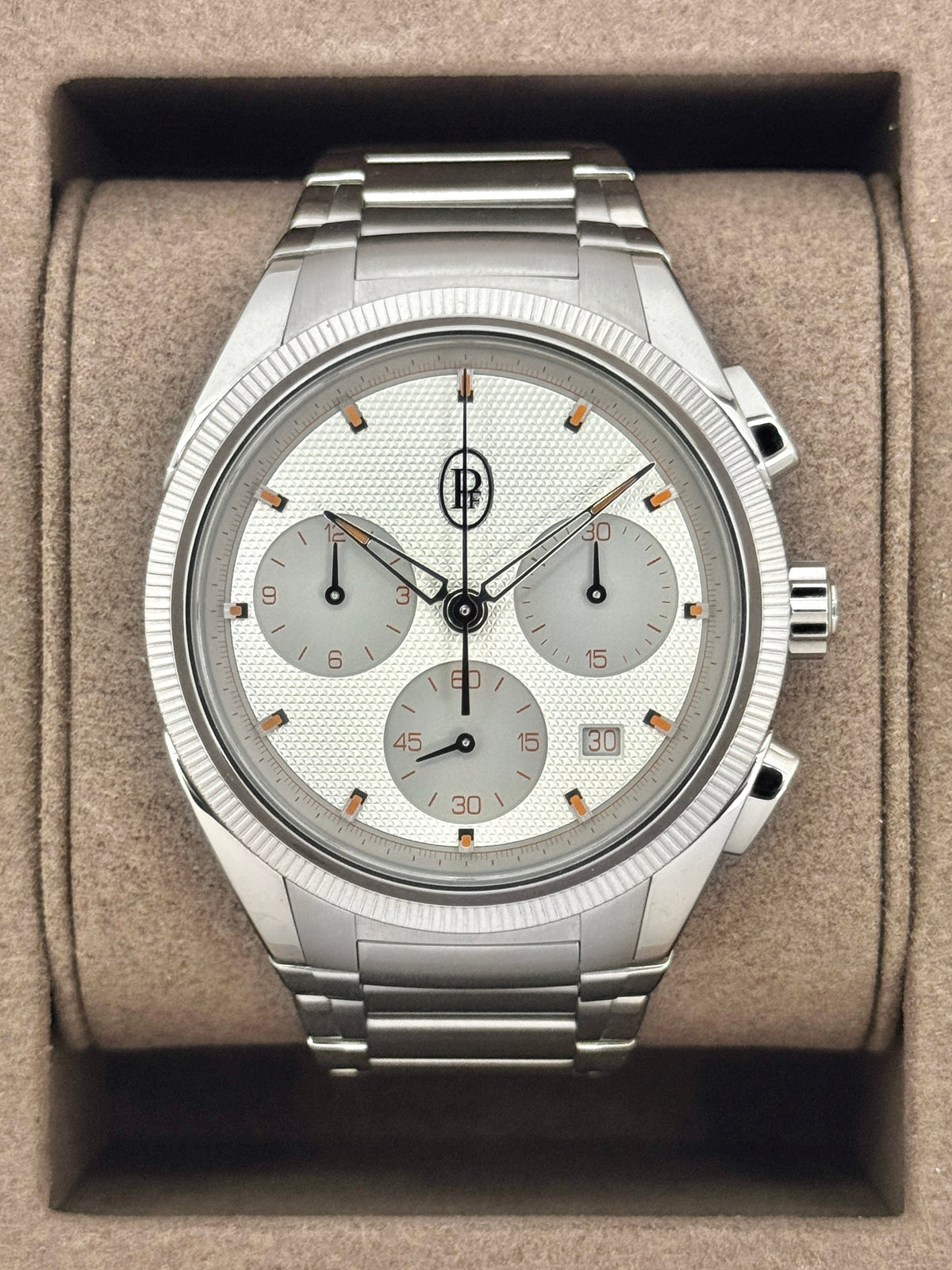 2026 Parmigiani Fleurier Tonda Pf Sport Chronograph 42mm PFS931 Silver Dial - MyWatchLLC